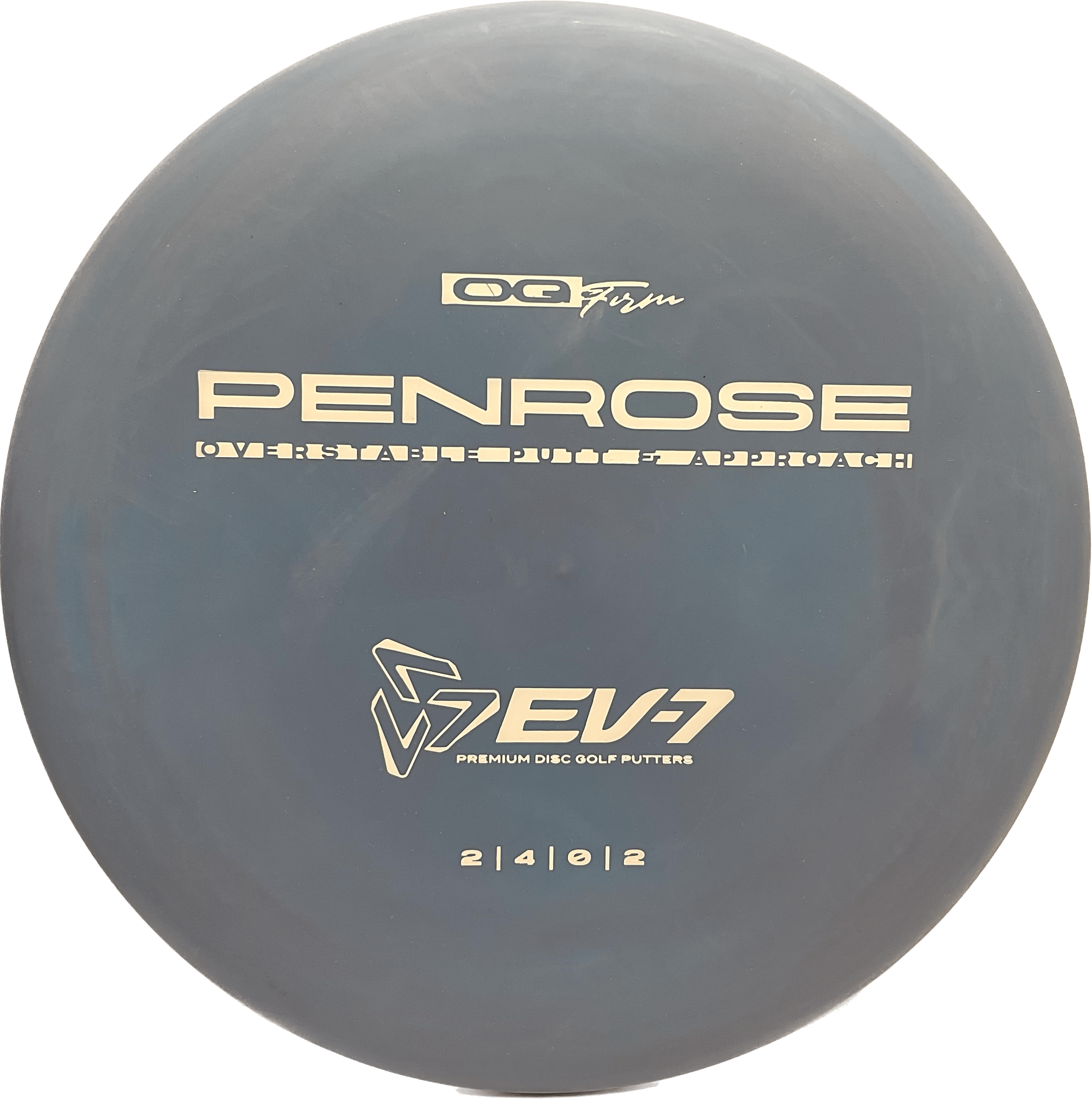 Overthrow Disc Golf Disc OG Firm - 171-173 - Blue - White EV-7 Penrose