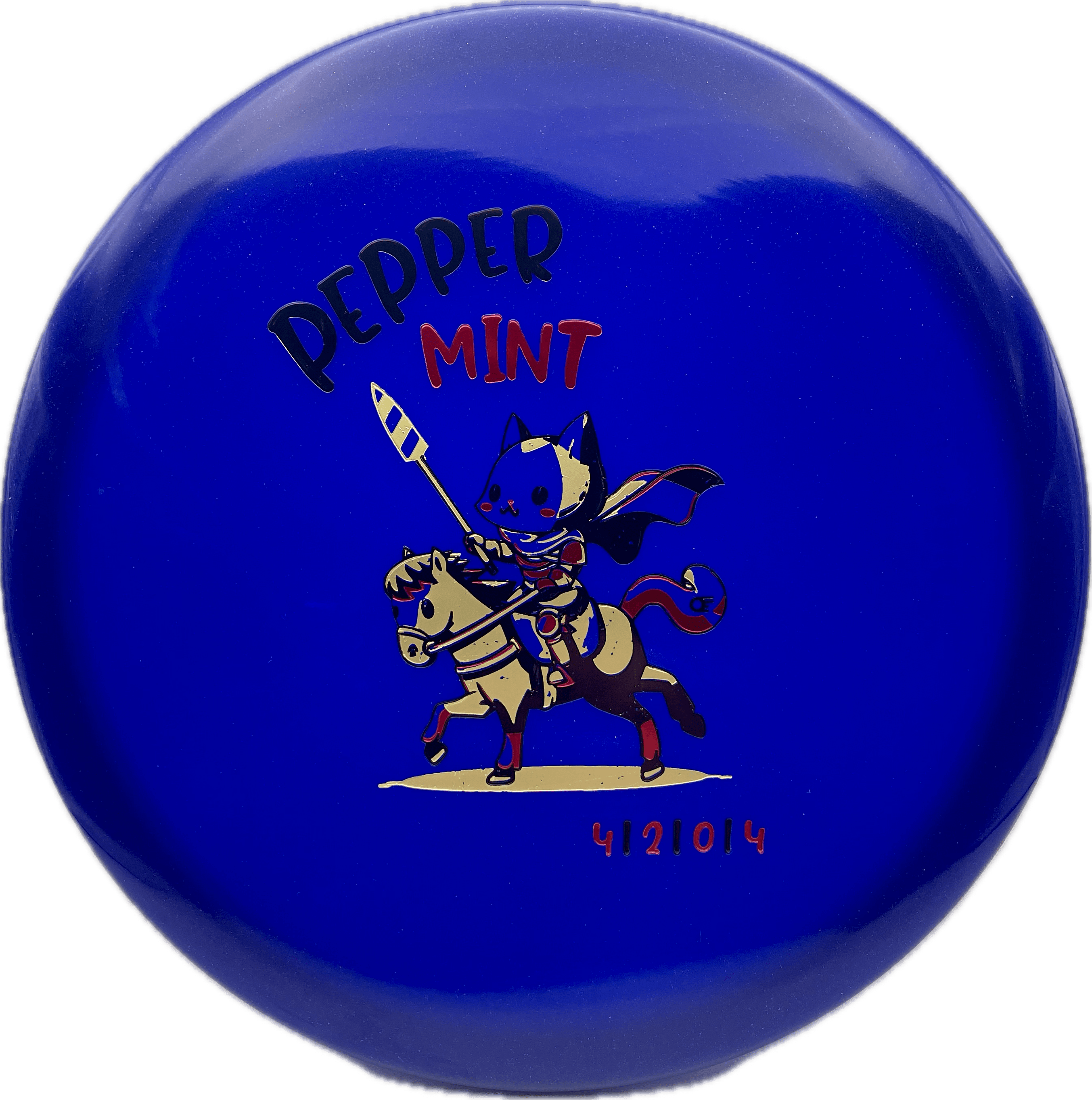 Overthrow Disc Golf Disc OT Custom Clash Steady Peppermint