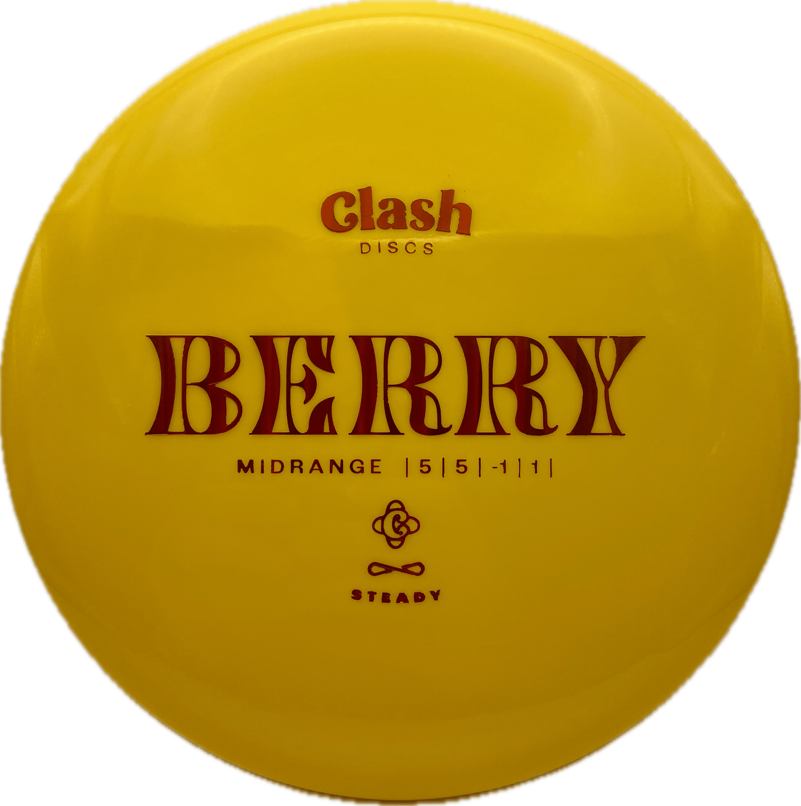 Clash Disc Clash Berry, Steady, 171-175, Yellow, Red Metallic