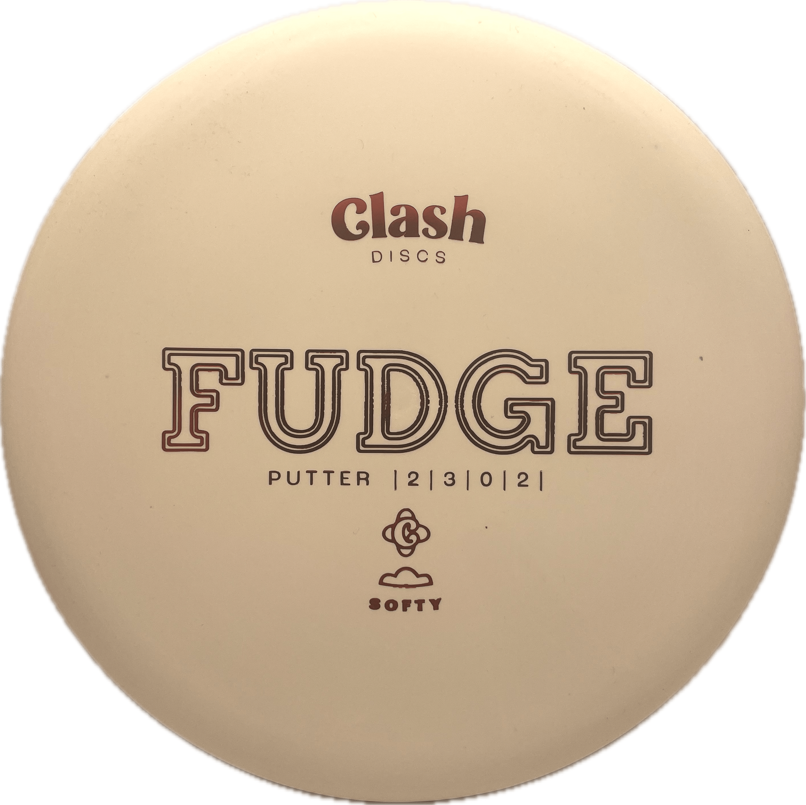 Clash Disc Clash Fudge, Softy, 172, White, Red Metallic