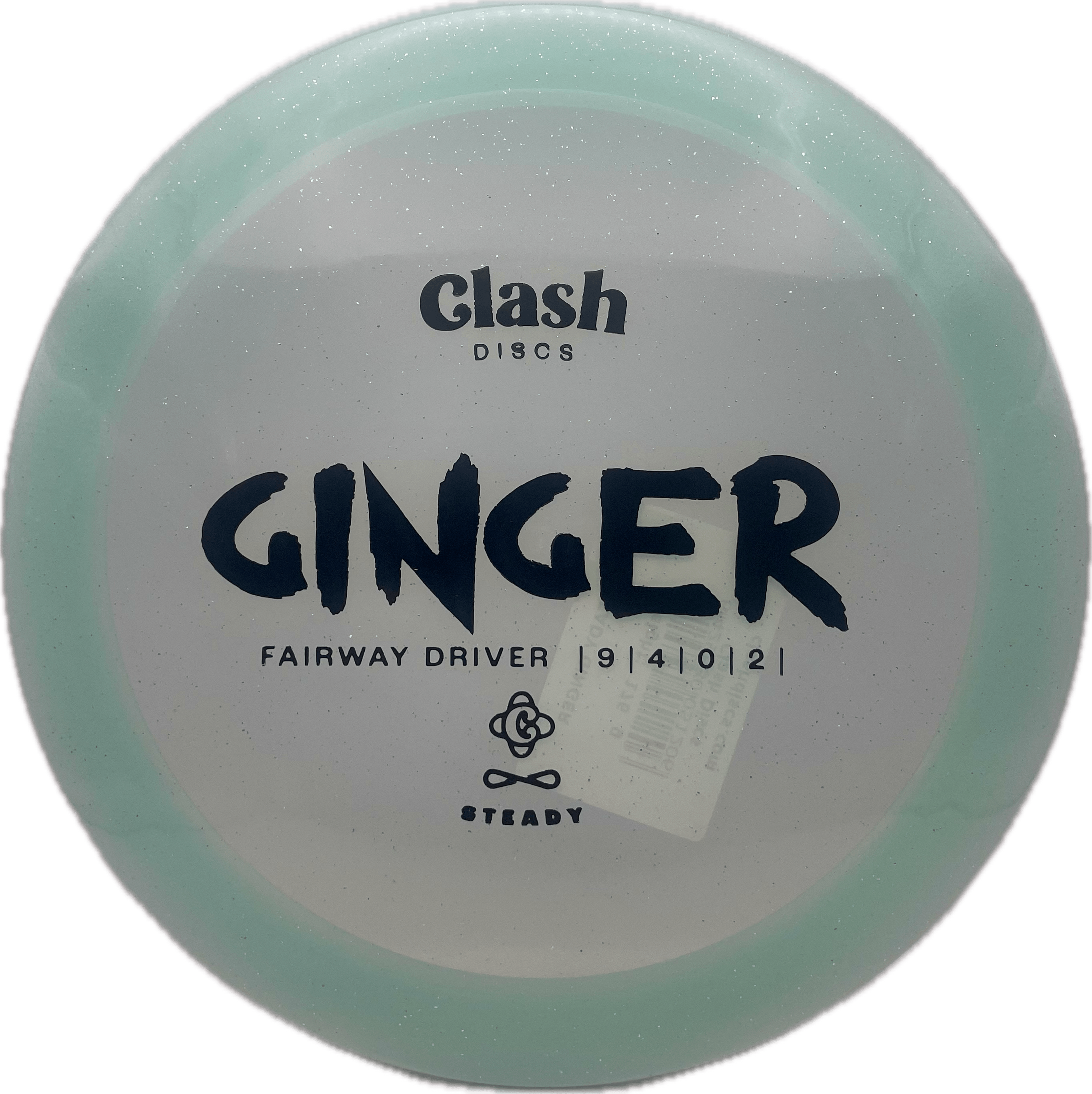 Clash Disc Clash Ginger, Steady, 175-176, Ice Teal, Black Matte