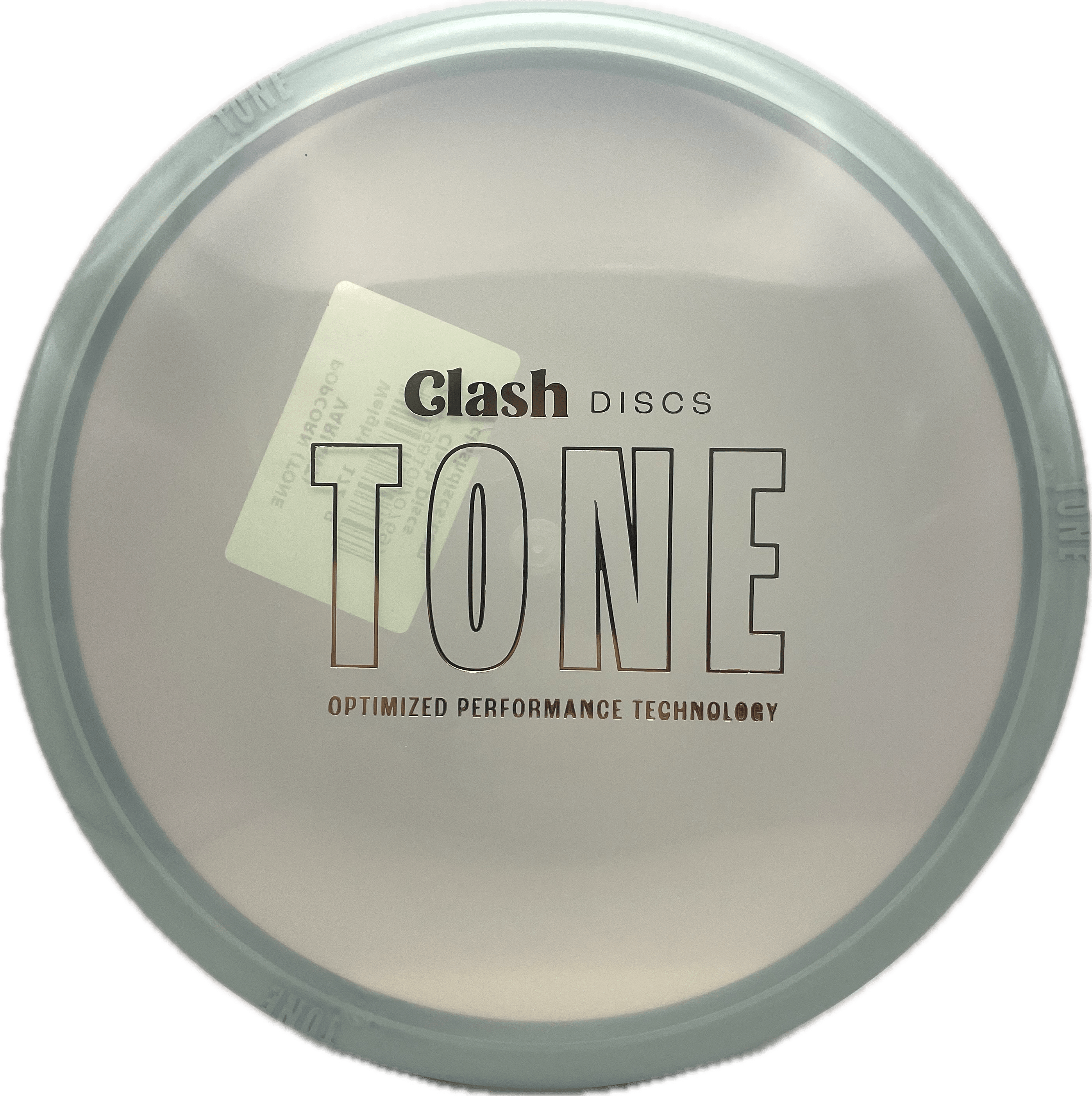Clash Disc Clash Popcorn, TONE, 172, Ice Teal, Dark Grey Swirl Rim