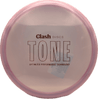 Clash Disc Clash Popcorn, TONE, 174, Clear Blueish-Pink, Pink Bottom Rim