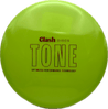 Clash Disc Clash Popcorn, TONE, 174, Dayglow Green, Light Pink Bottom Rim