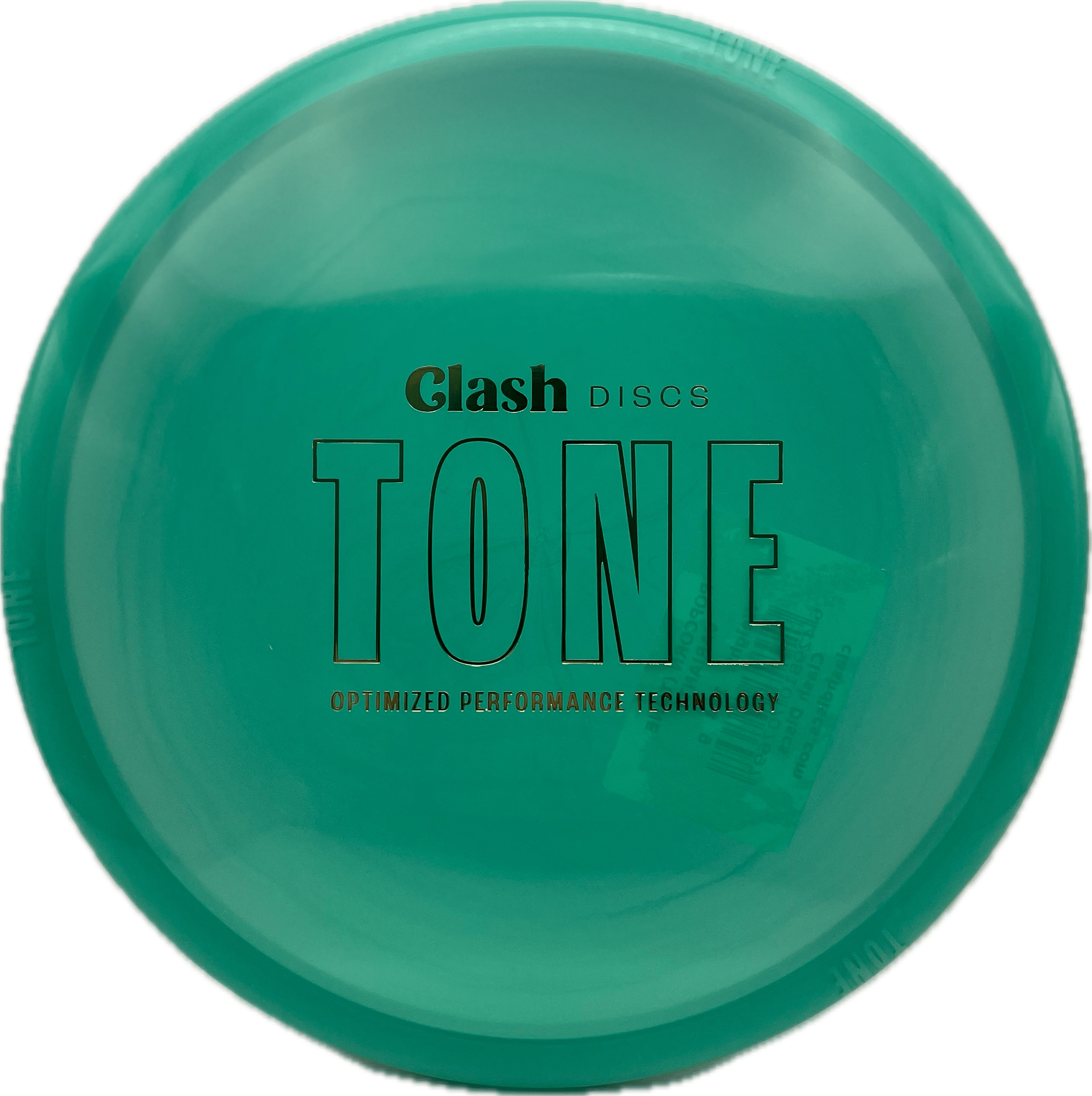 Clash Disc Clash Popcorn, TONE, 174, Emerald Green, Grey Swirl Bottom Rim