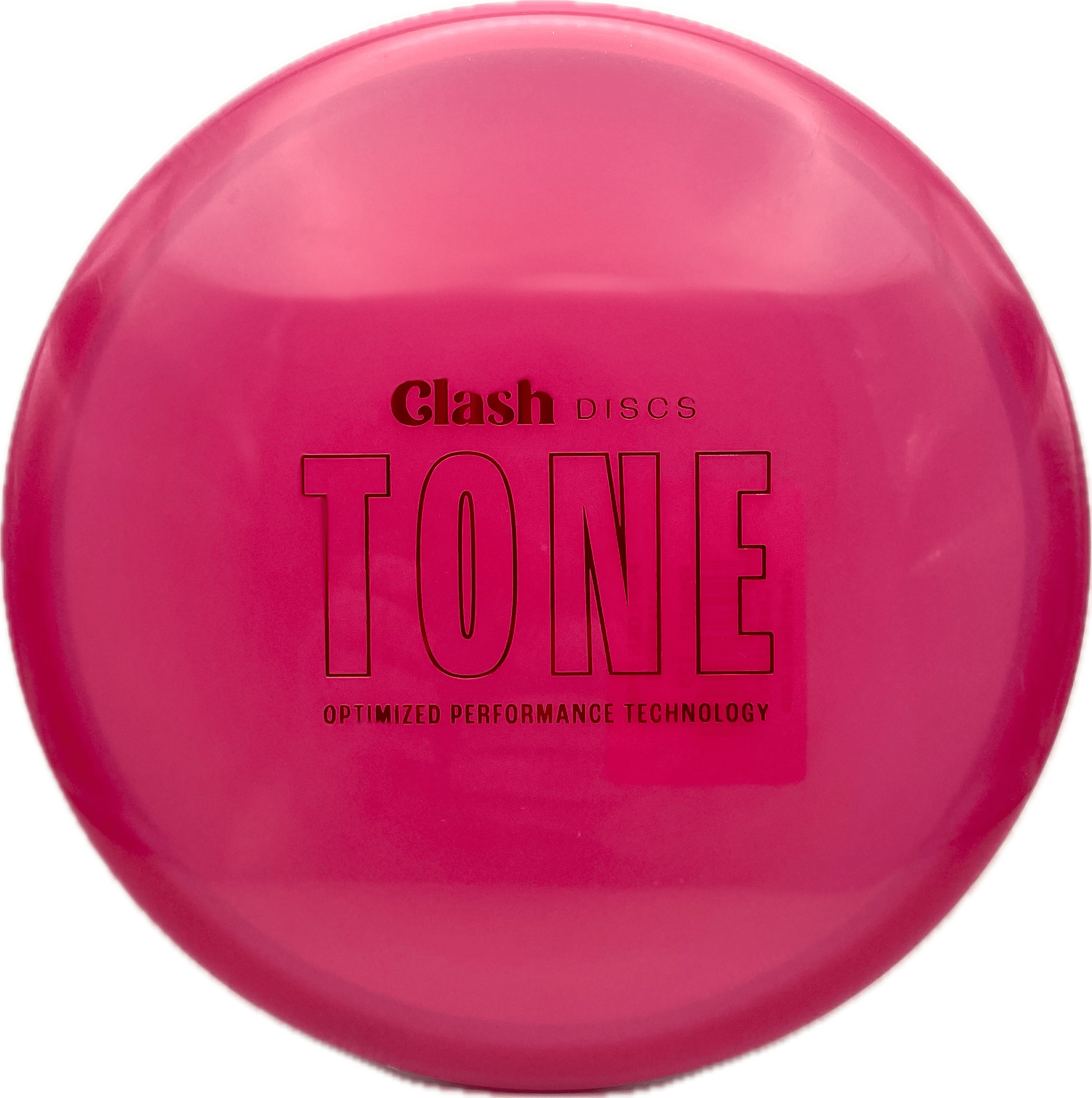 Clash Disc Clash Popcorn, TONE, 175, Bright Pink, Baby Blue Bottom Rim