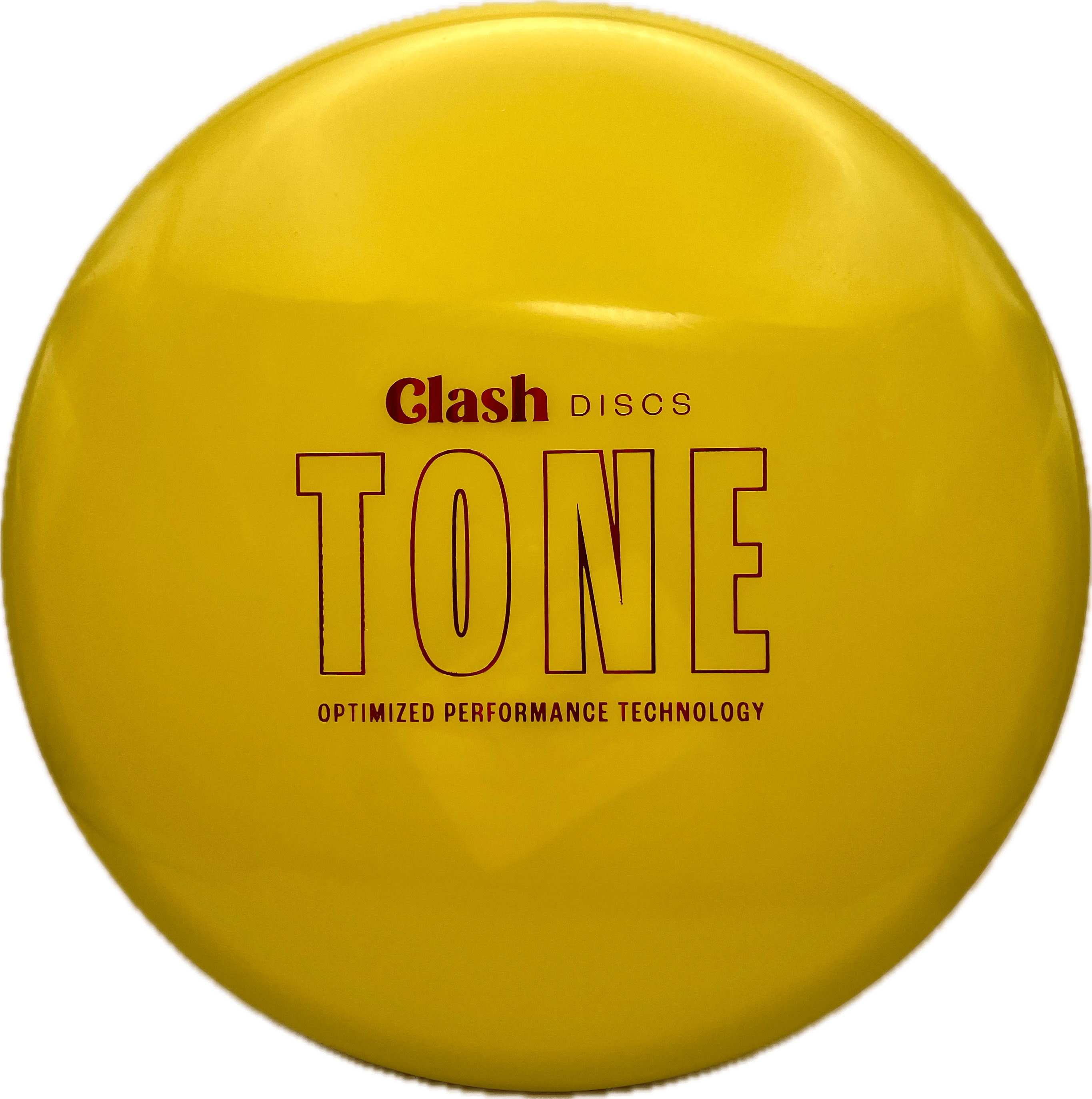 Clash Disc Clash Popcorn, TONE, 175, Honey Yellow, Brown Bottom Rim