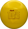 Clash Disc Clash Popcorn, TONE, 175, Honey Yellow, Brown Bottom Rim
