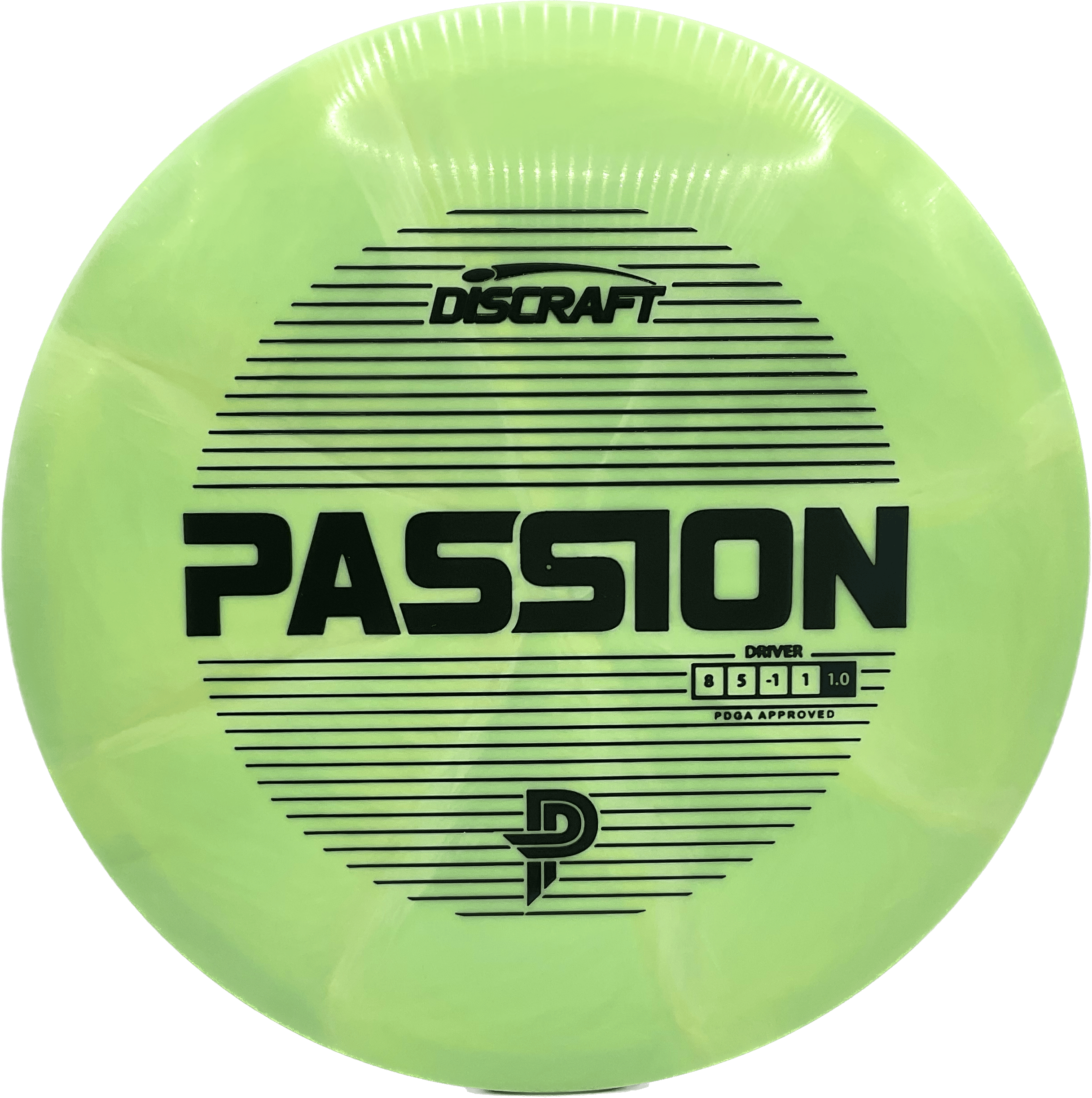 Discraft Disc Discraft Passion, ESP, 173-174, Bright Green, Black Matte