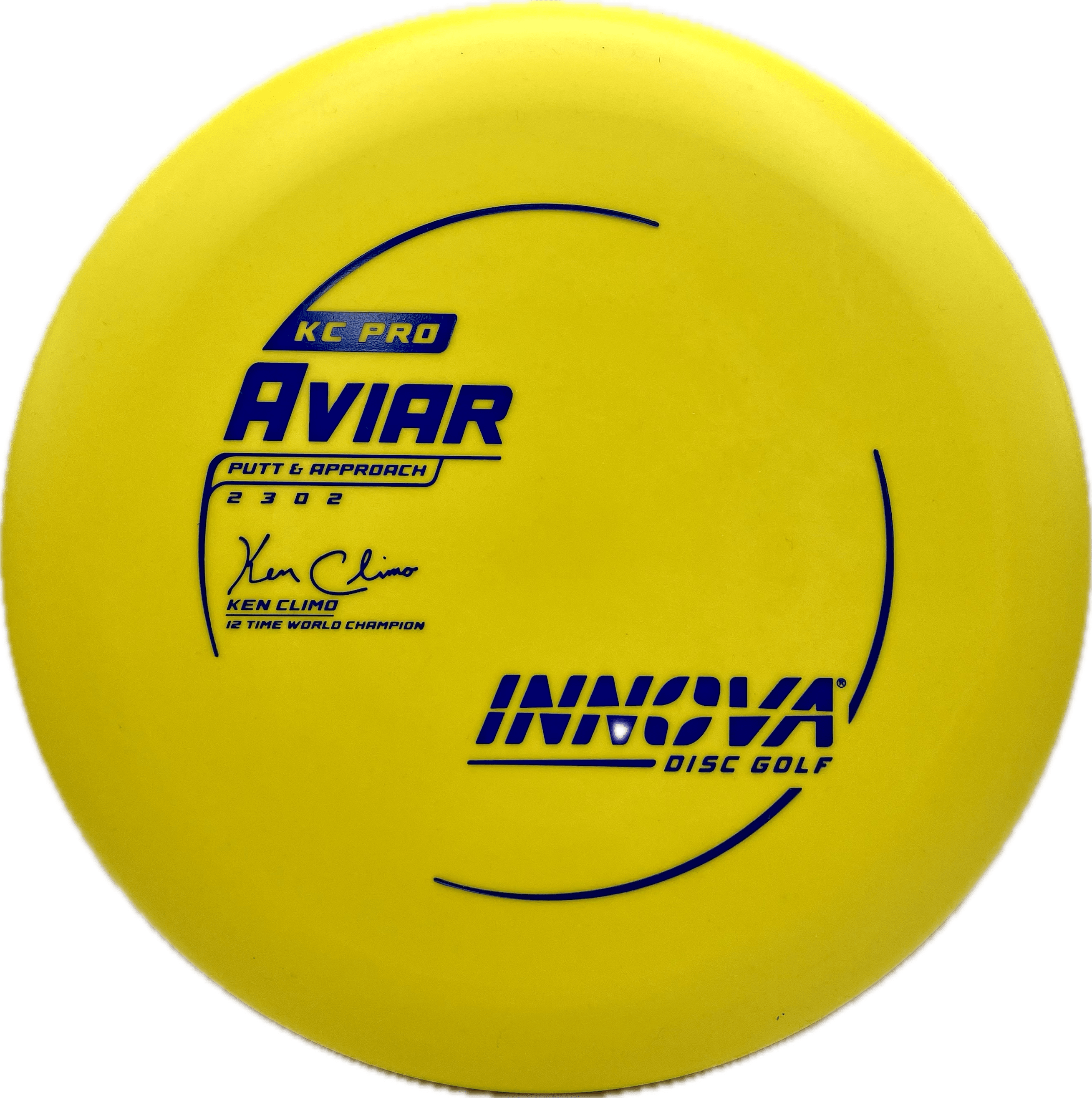 Innova Disc Innova Aviar, KC Pro, 172, Yellow, Blue Matte