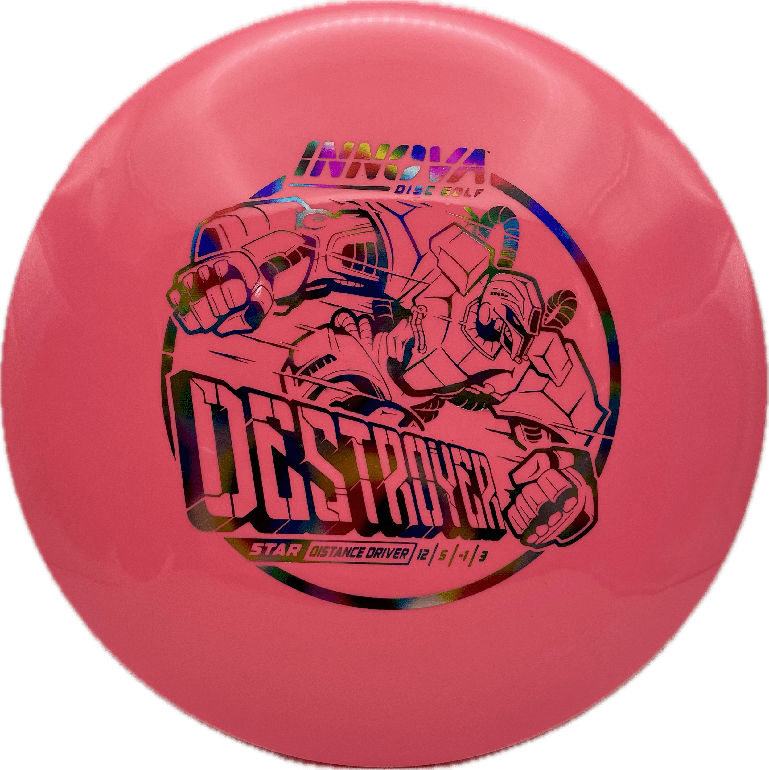 Innova Disc Innova Destroyer, Star, 170-175, Pink, Rainbow Jellybean