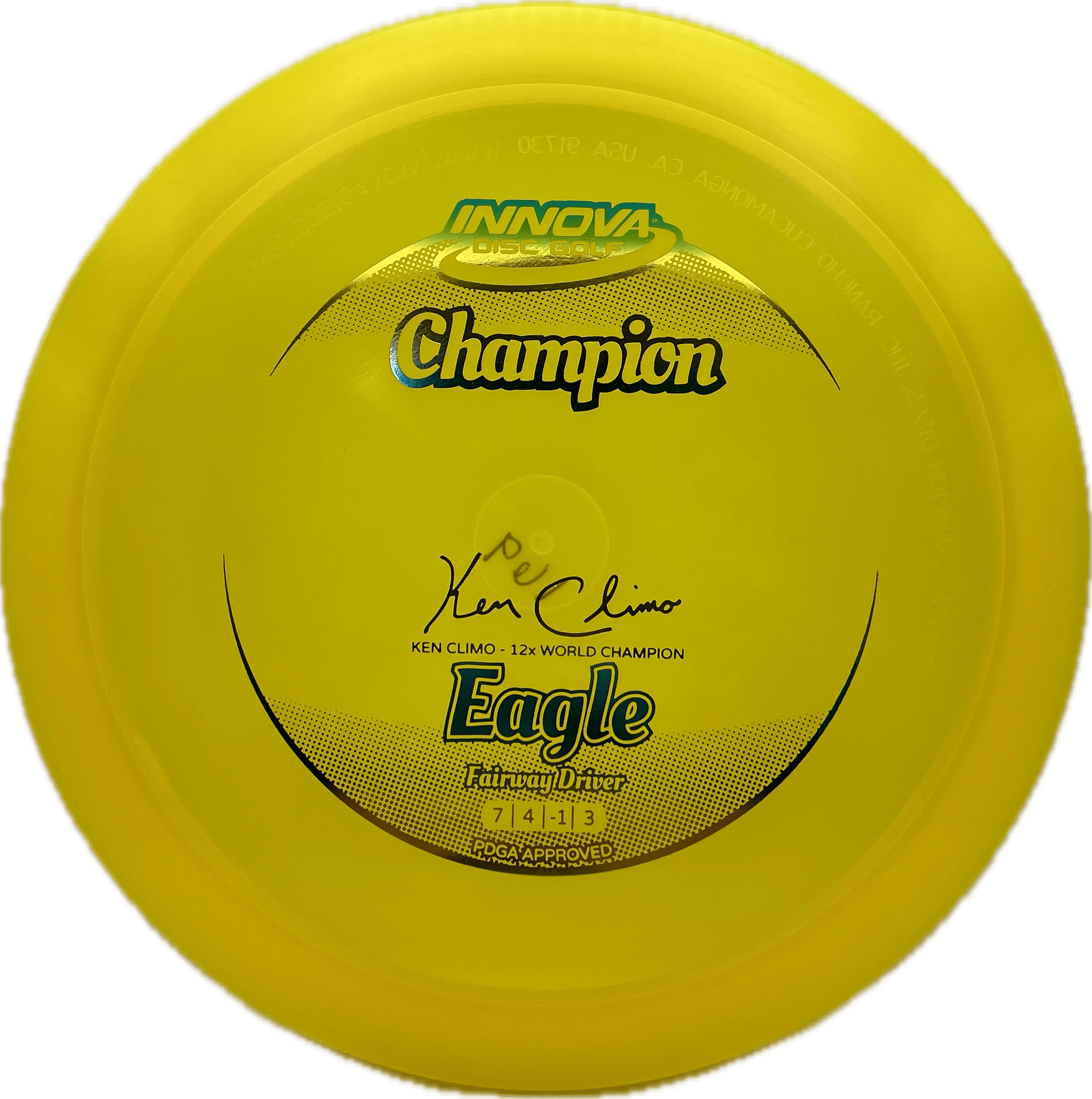 Innova Disc Innova Eagle, Champion, 165-169, Yellow, Spring Sunset