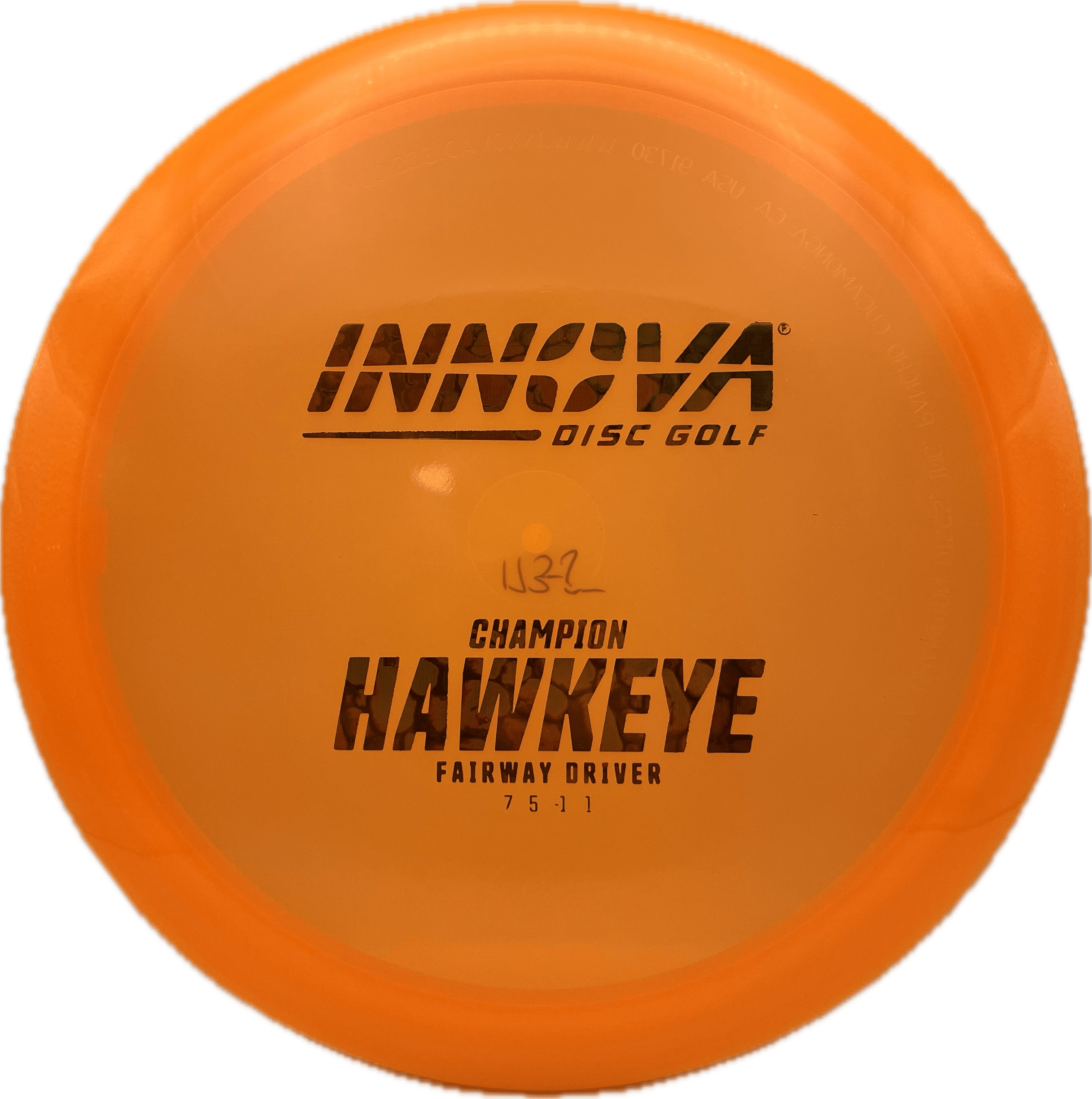 Innova Disc Innova Hawkeye, Champion, 170-175, Orange, Copper Pebbles
