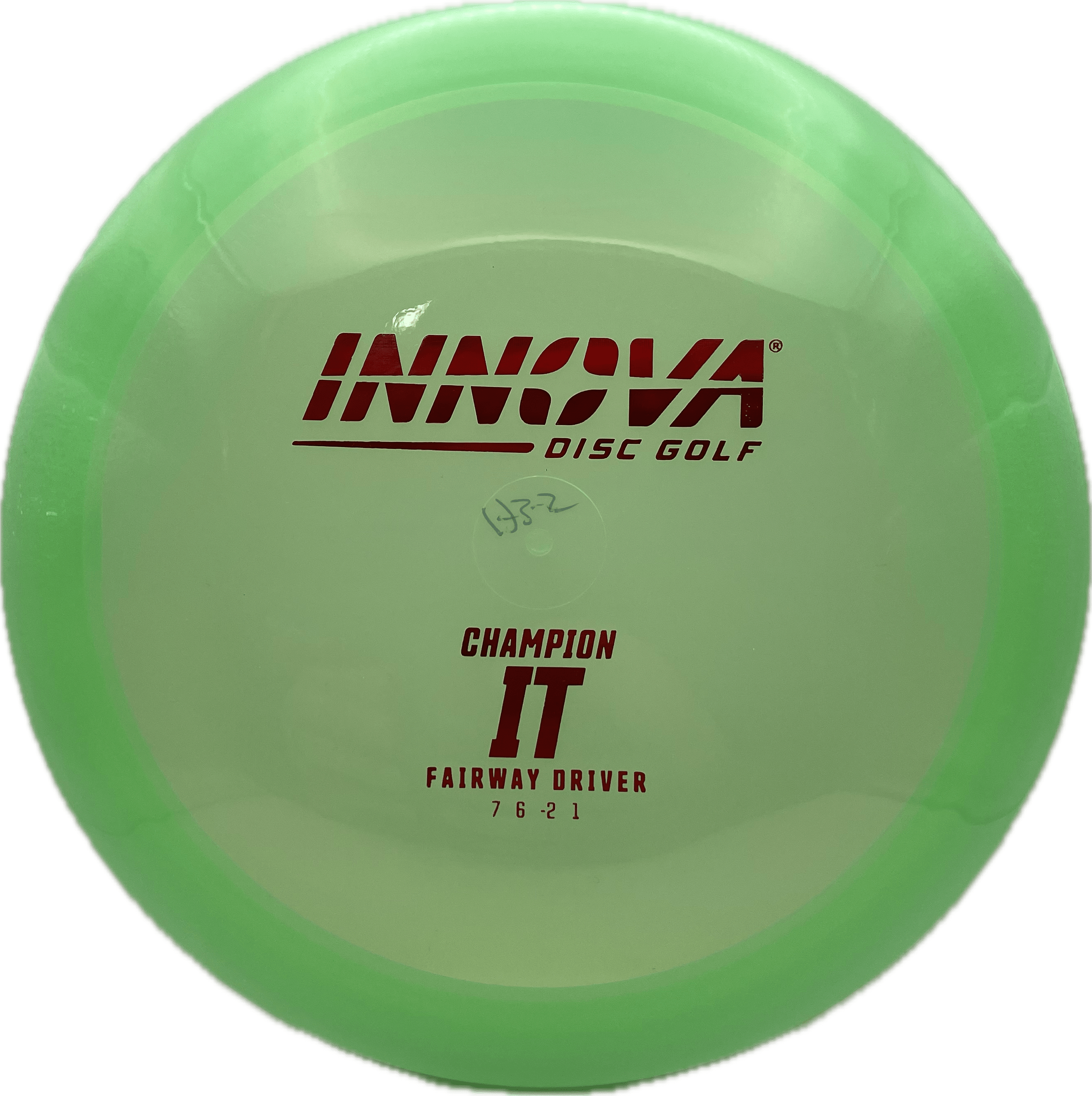 Innova Disc Innova IT, Champion, 170-175, Spearmint Green, Red Metallic