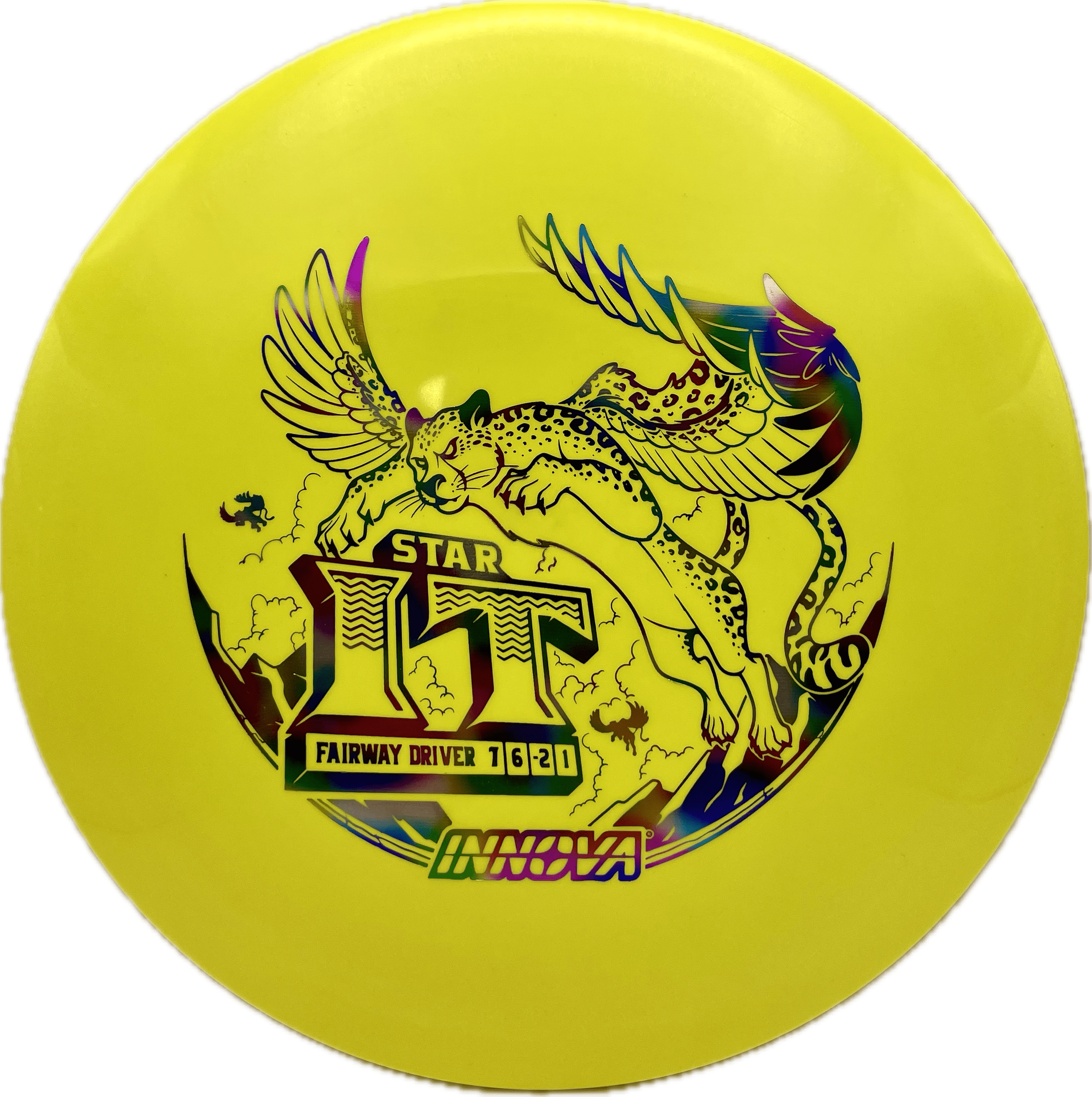Innova Disc Innova IT, Star, 160-164, Yellow, Rainbow Jellybean