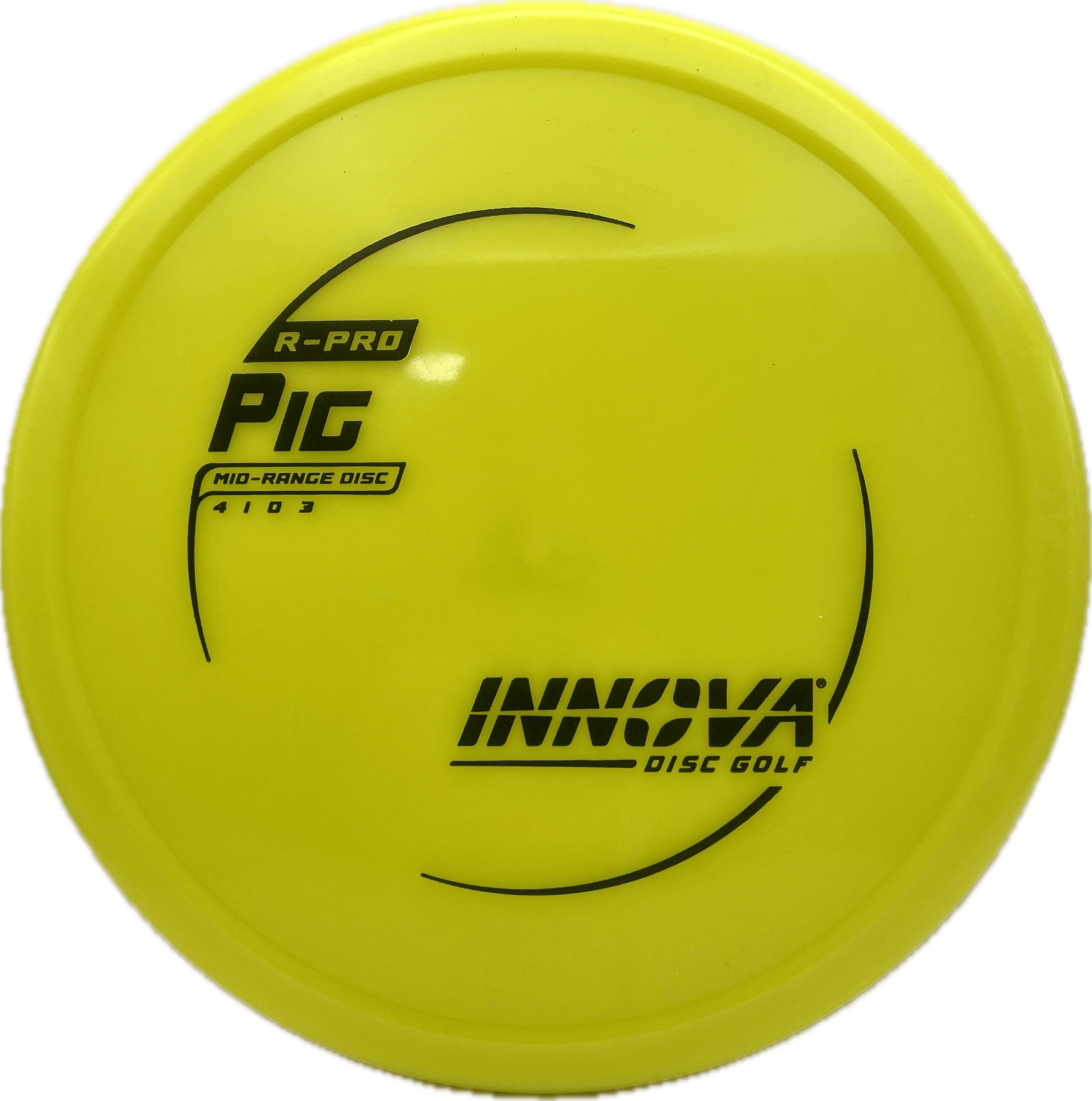 Innova Disc Innova Pig, R-Pro, 171, Yellow, Black Matte