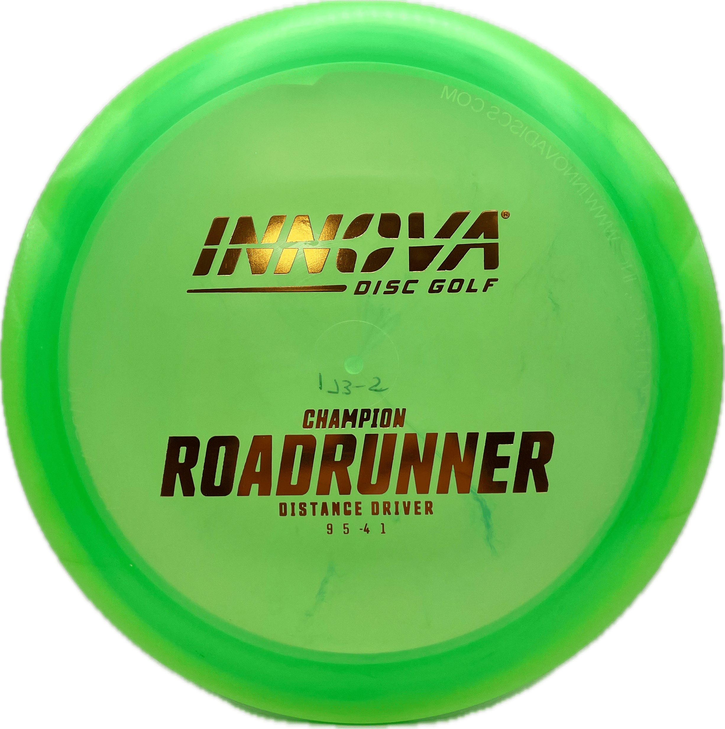 Innova Disc Innova Roadrunner, Champion, 173-175, Green, Gold Metallic