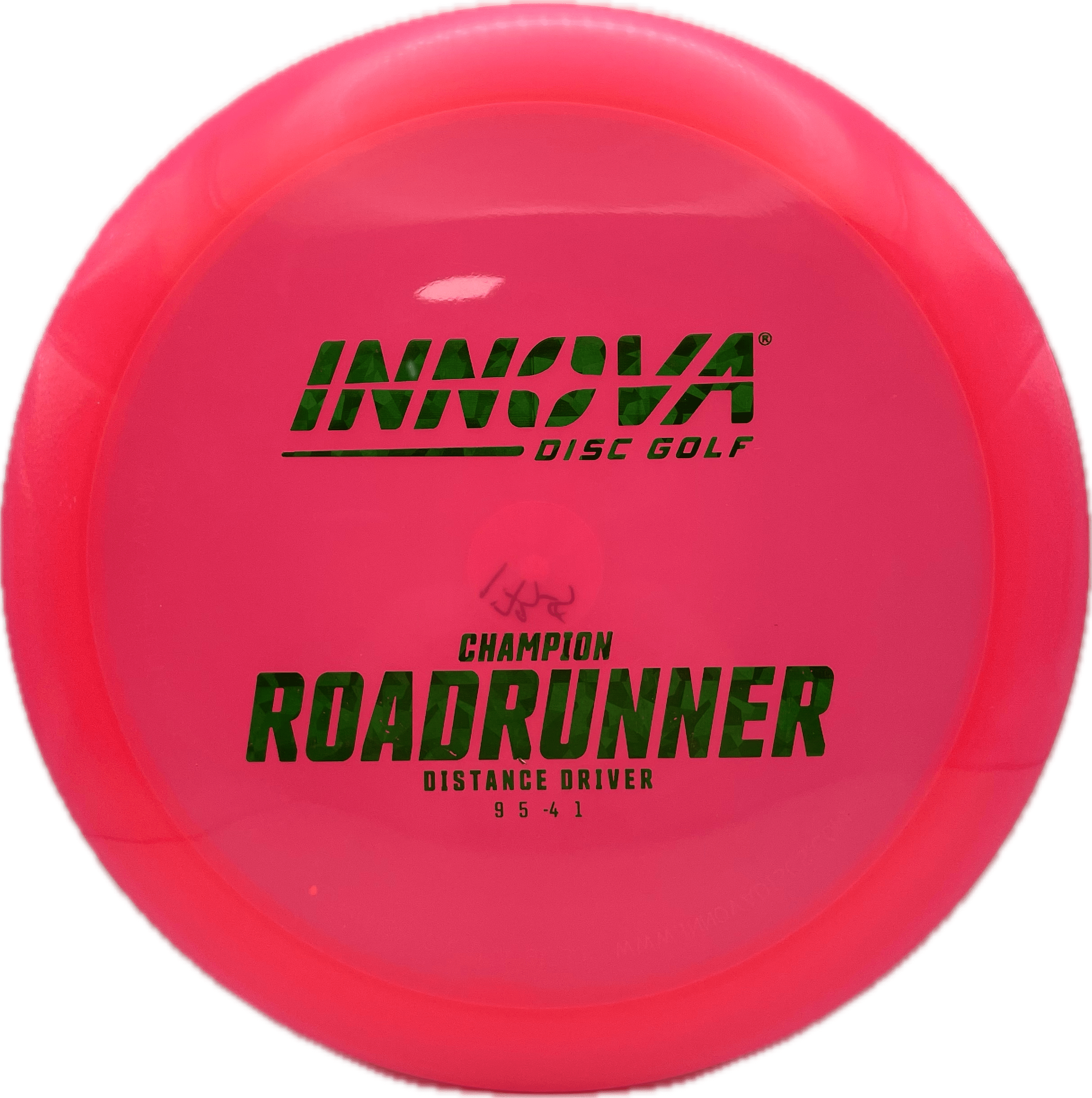 Innova Disc Innova Roadrunner, Champion, 173-175, Hot Pink, Green Shatter