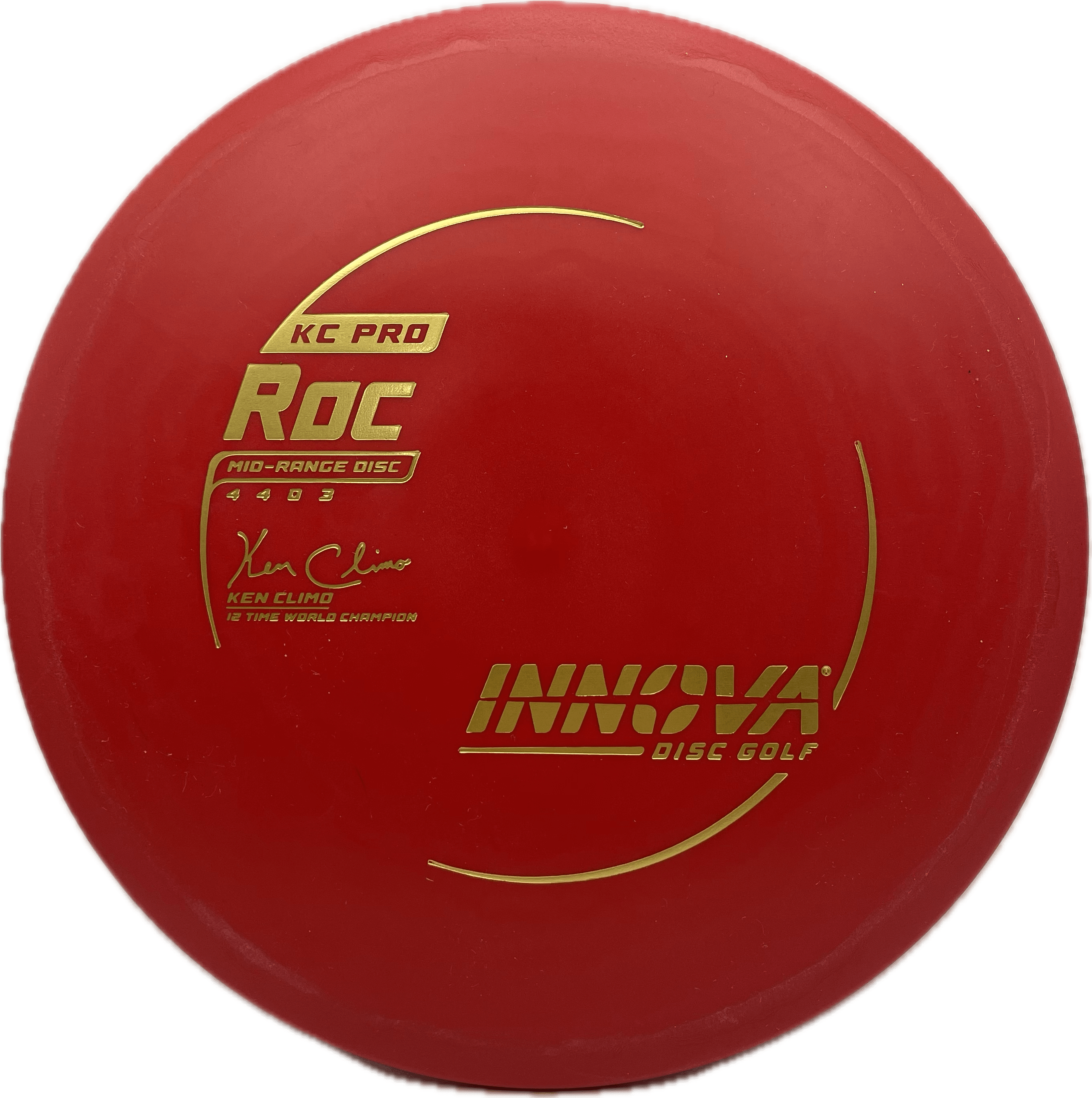 Innova Disc Innova Roc, KC Pro, 173, Red, Gold Metallic
