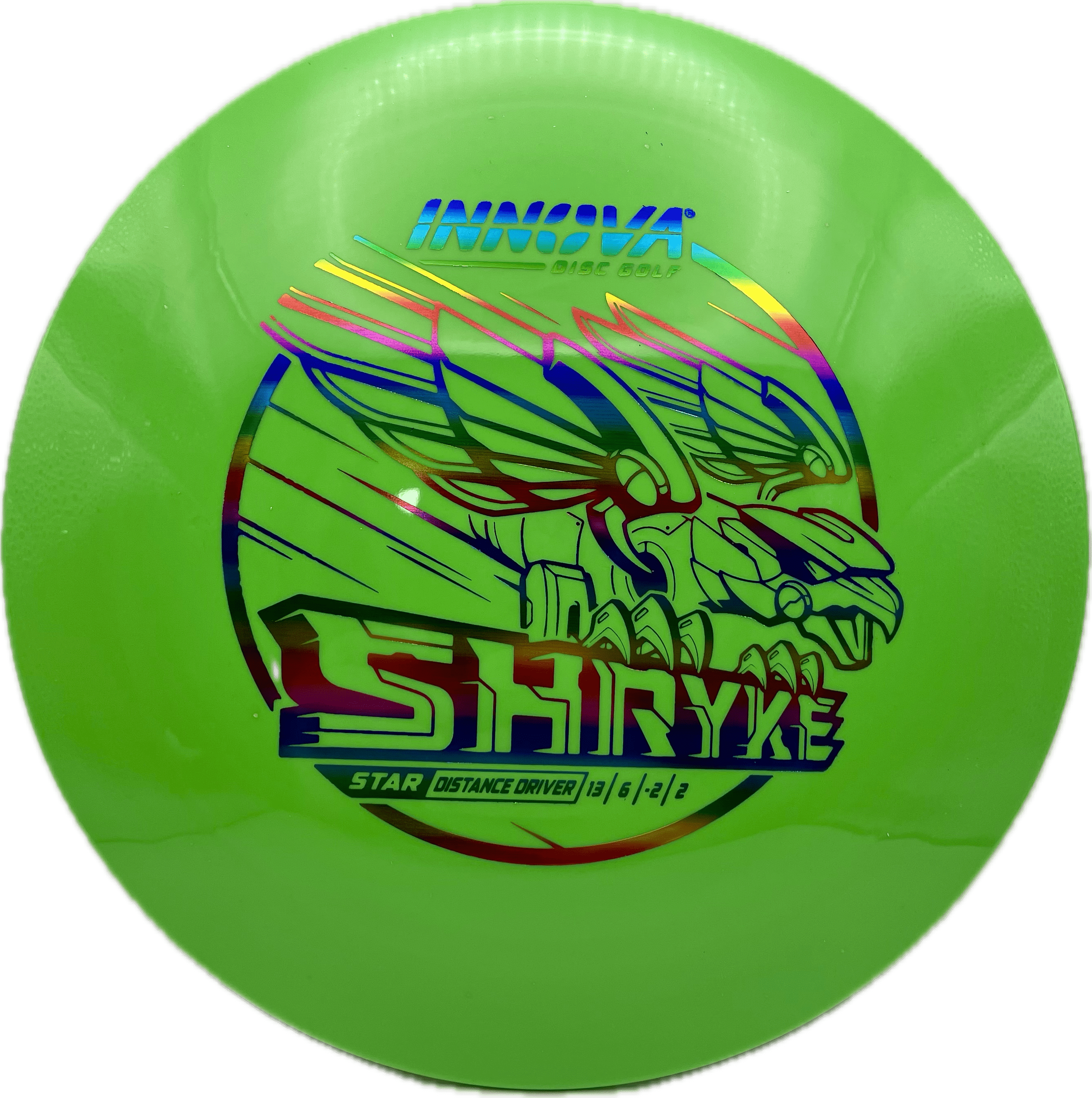 Innova Disc Innova Shryke, Star, 173-175, Green, Rainbow Metallic