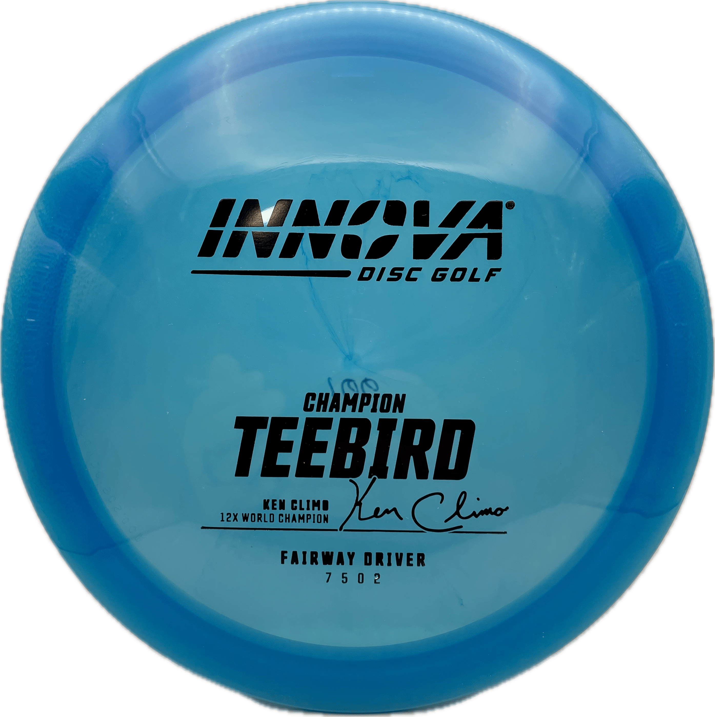 Innova Disc Innova Teebird, Champion, 166, Blue, Black Matte