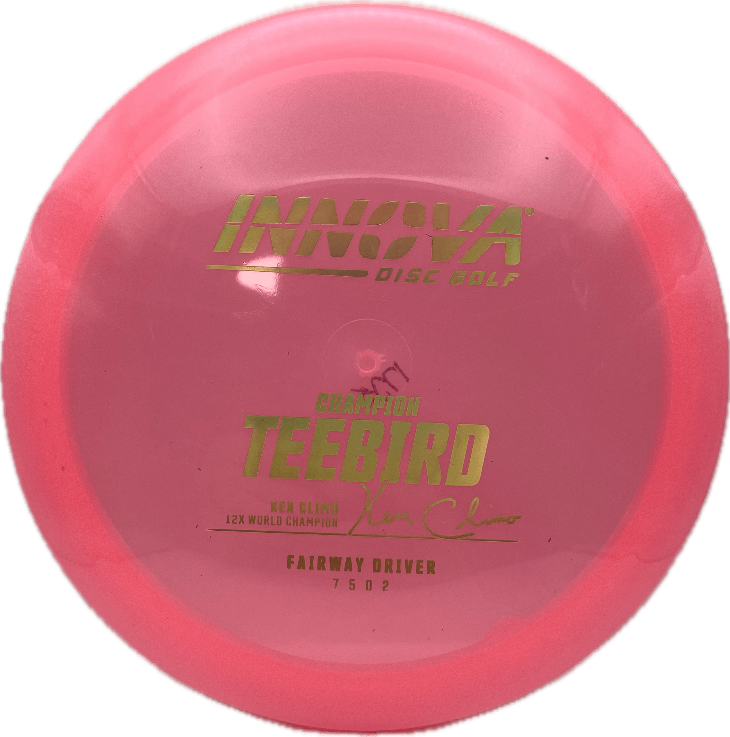 Innova Disc Innova Teebird, Champion, 173-175, Pink, Gold Metallic