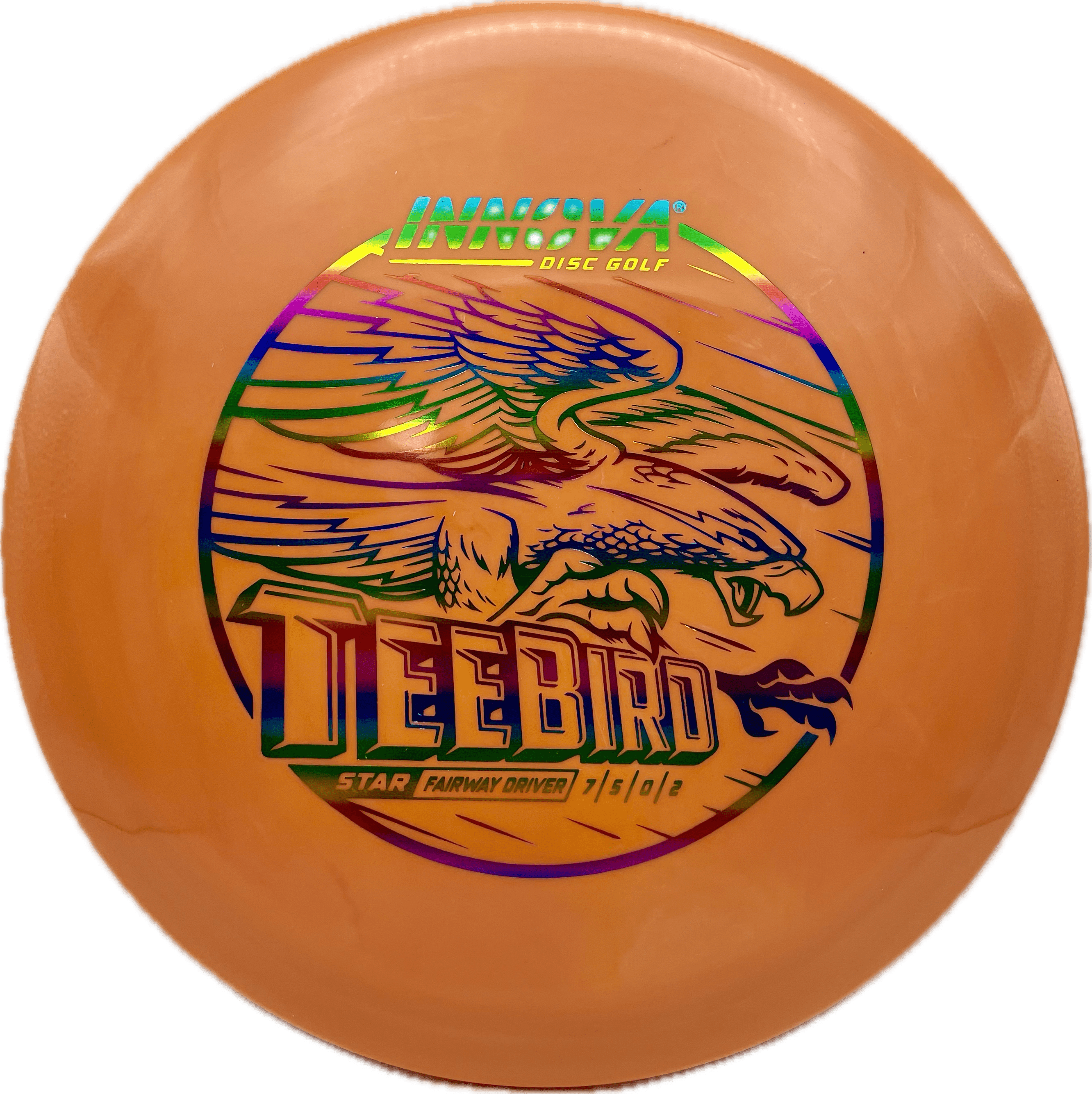 Innova Disc Innova Teebird, Star, 170, Pinkish-Orange, Rainbow Metallic