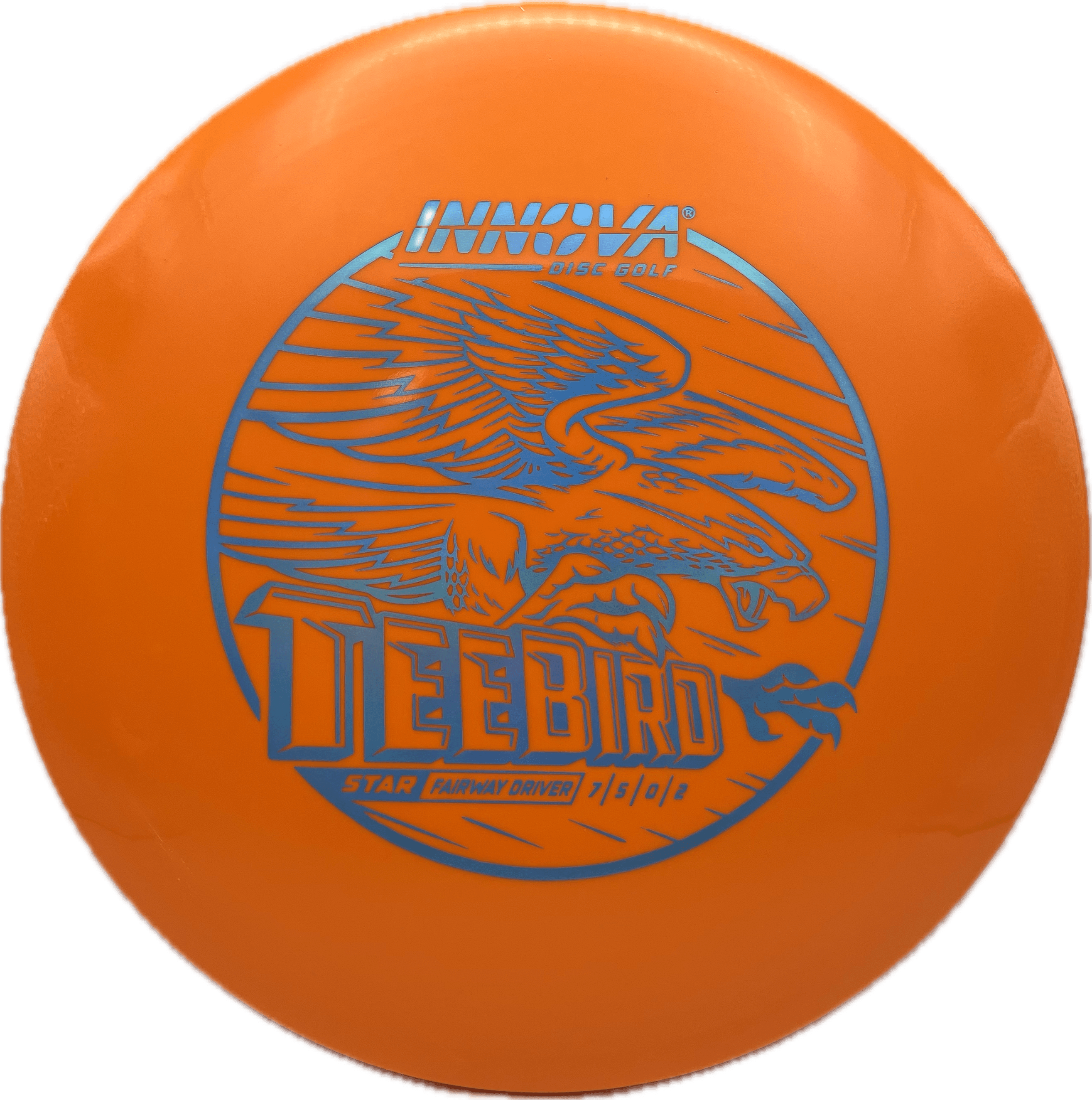 Innova Disc Innova Teebird, Star, 173-175, Orange, Blue Metallic