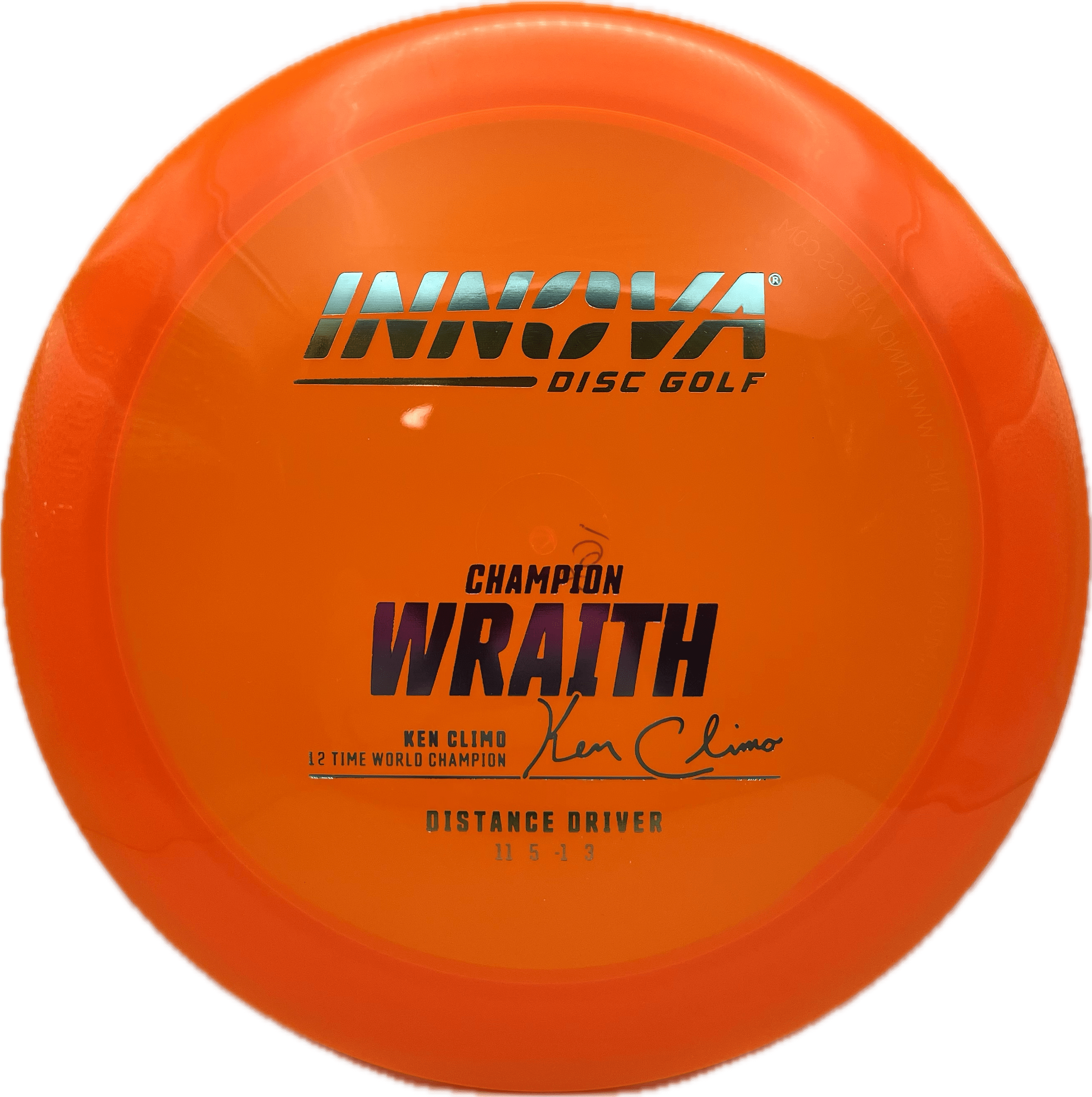 Innova Disc Innova Wraith, Champion, 168, Orange, Rainbow Metallic