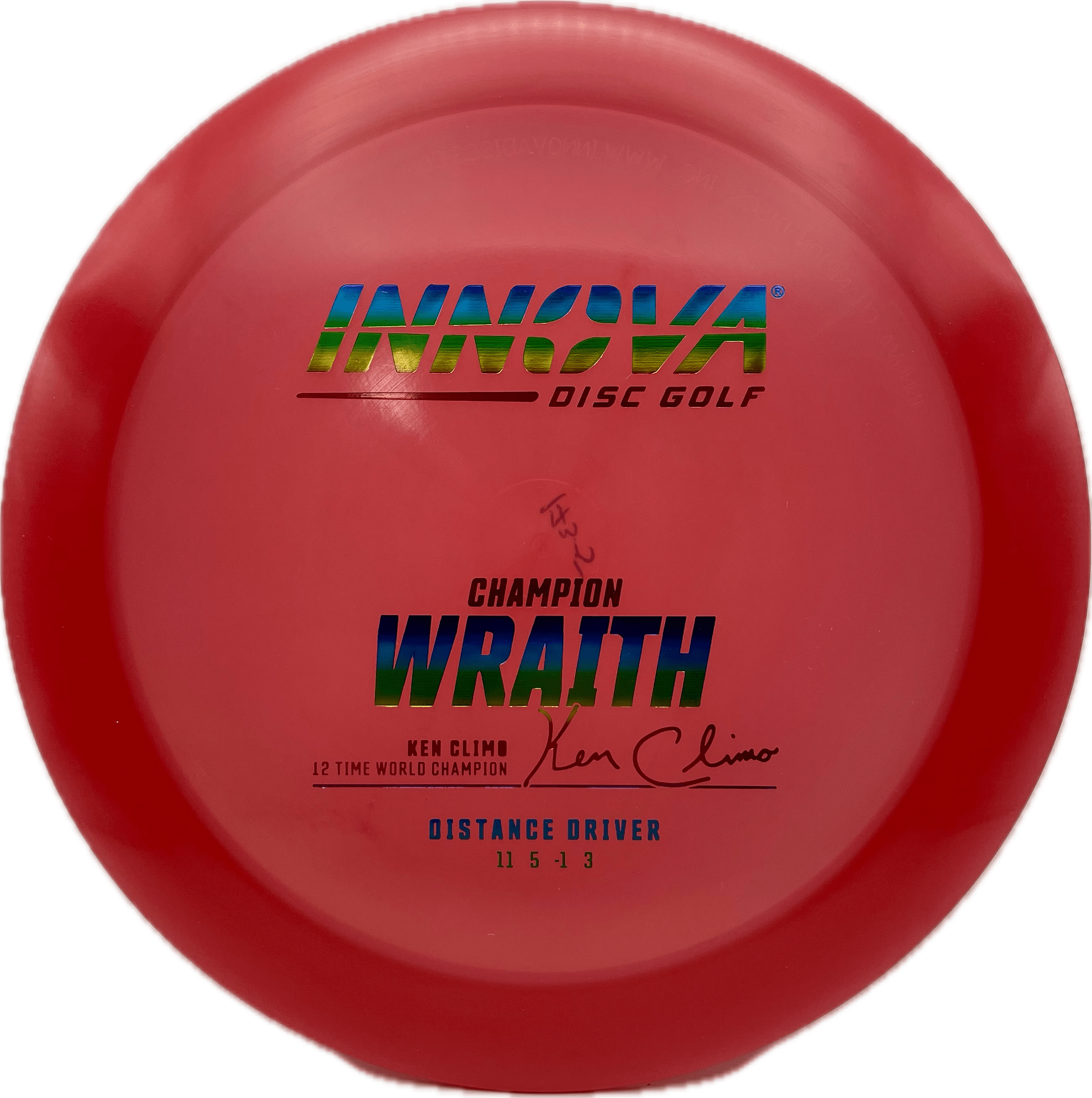Innova Disc Innova Wraith, Champion, 173-175, Dark Red, Rainbow Metallic