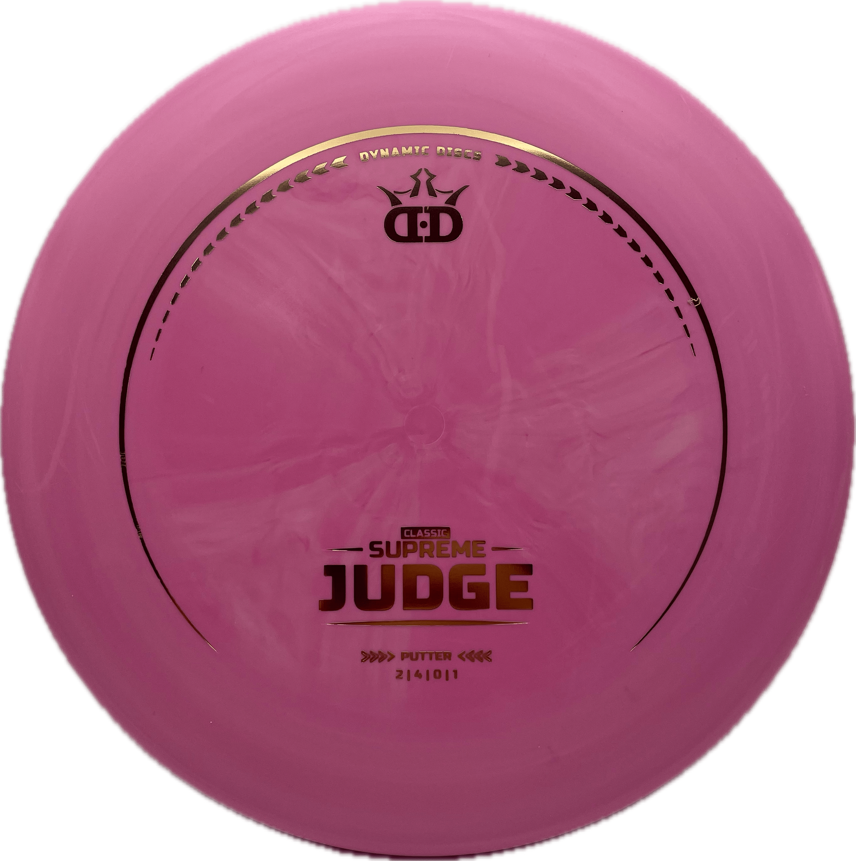 Latitude 64 Disc Dynamic Discs Judge, Supreme, 176, Pink, Gold Metallic