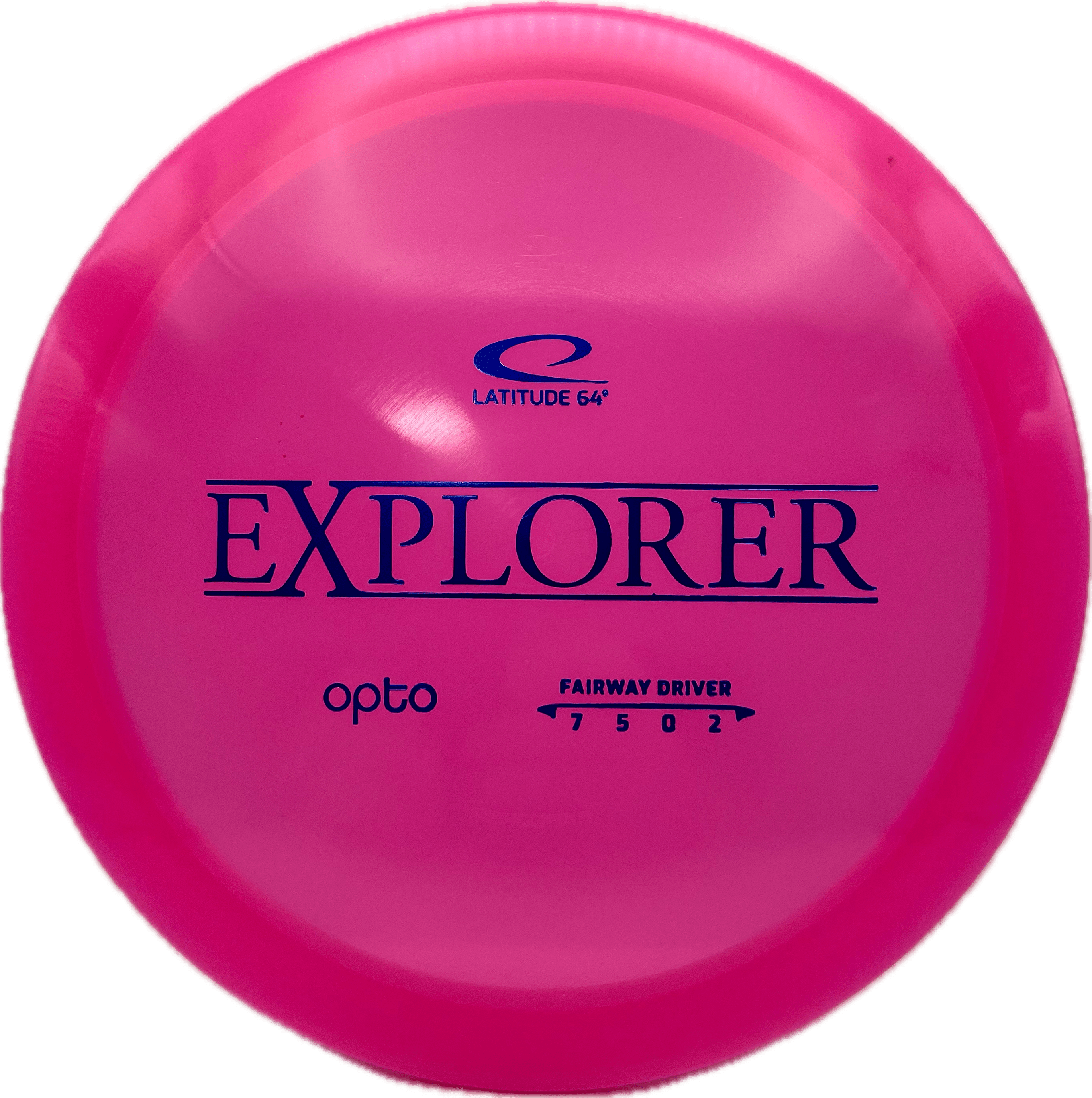 Latitude 64 Disc L64 Explorer, Opto, 169, Pink, Blue Metallic