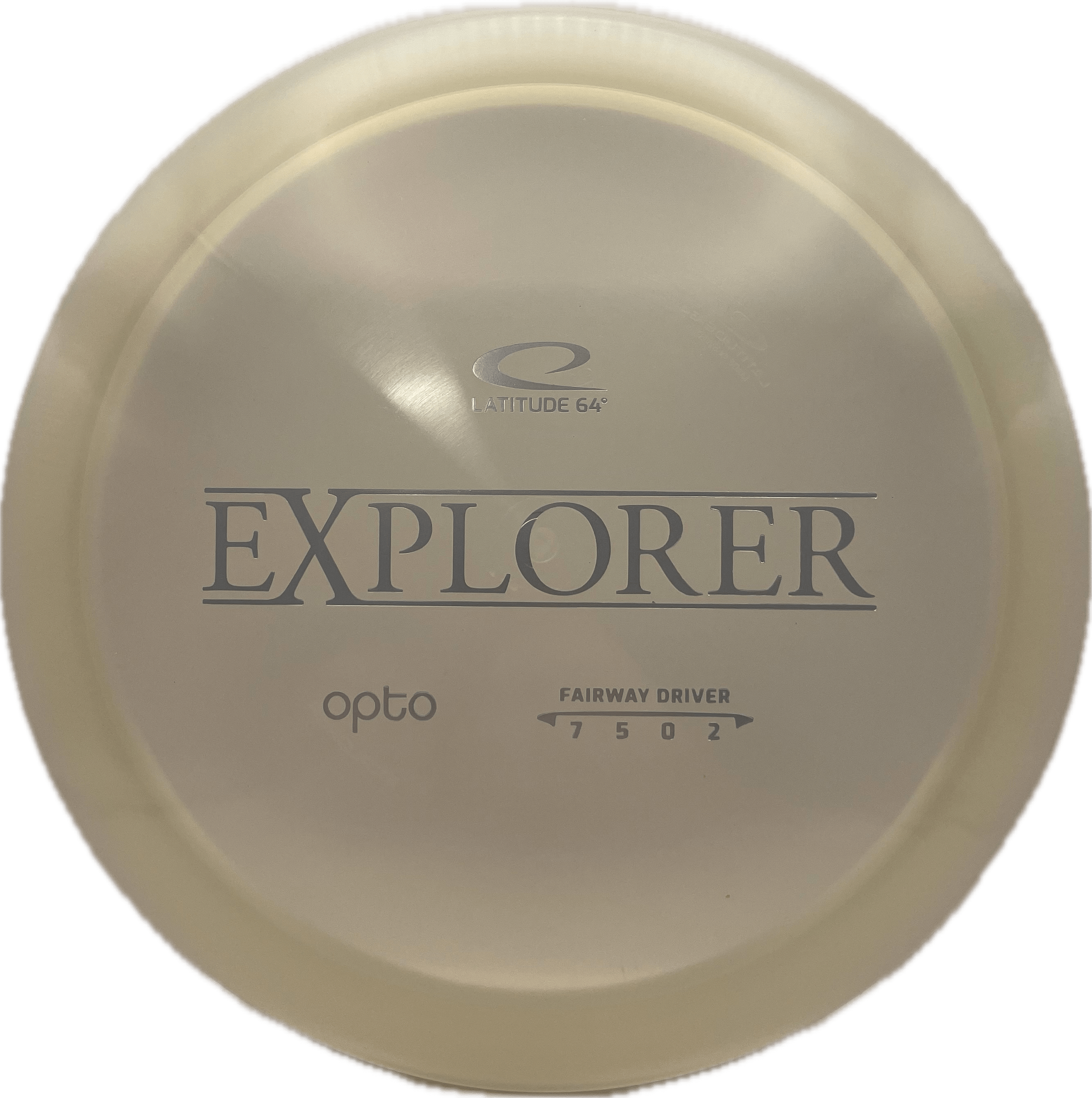 Latitude 64 Disc L64 Explorer, Opto, 172, White, Silver Metallic