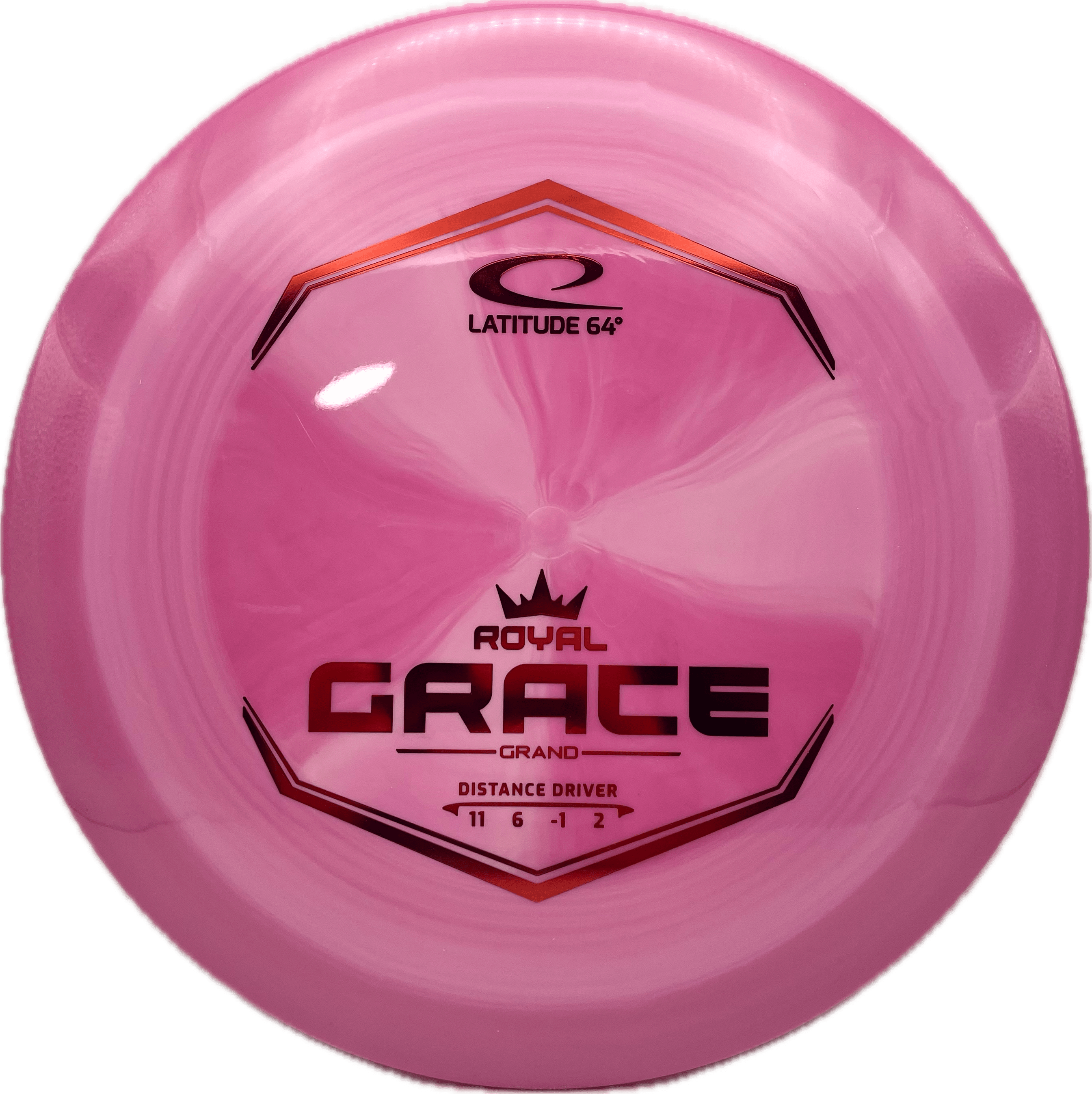 Latitude 64 Disc L64 Grace, Royal Grand, 173-175, Pink, Red Metallic
