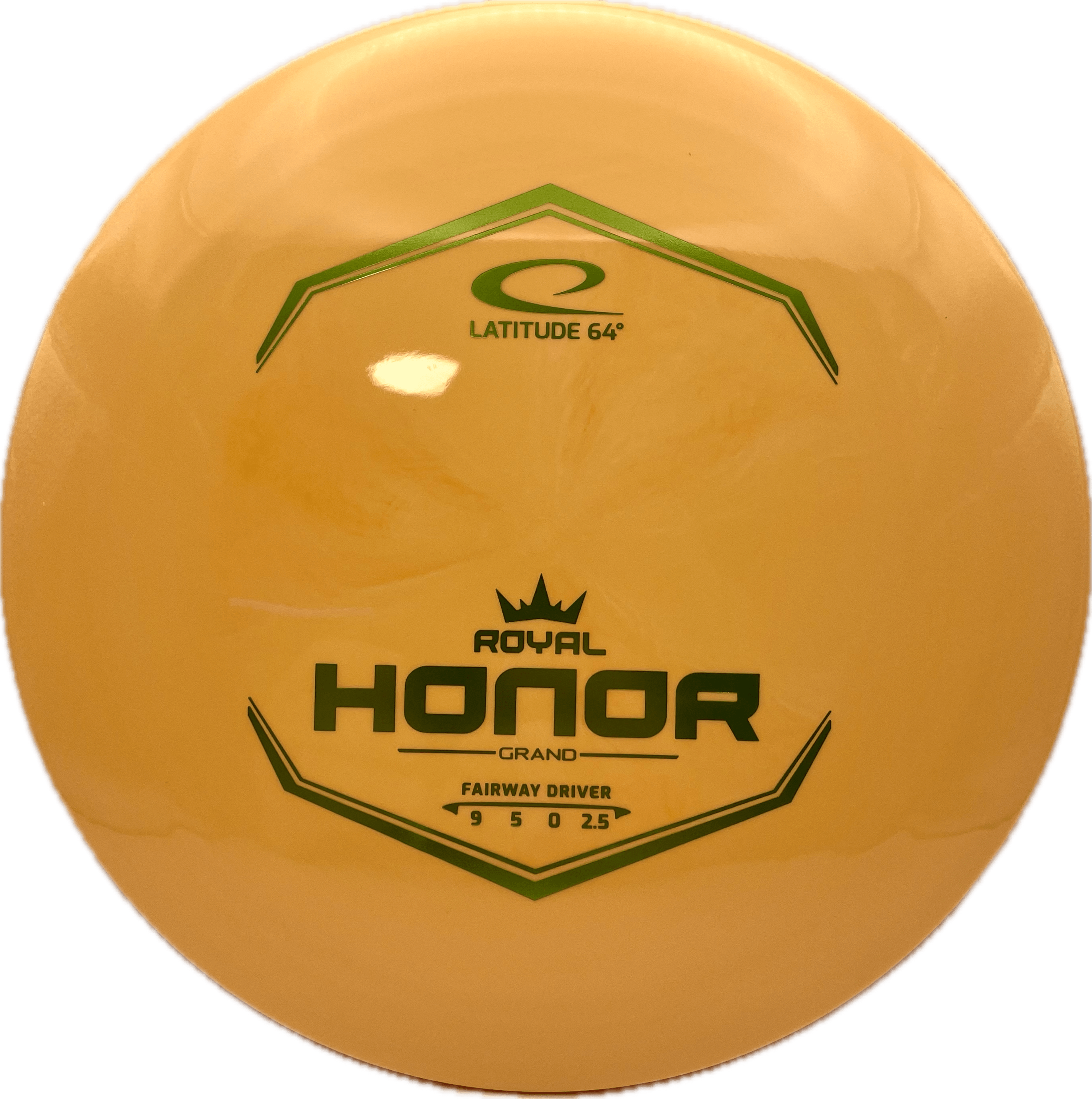 Latitude 64 Disc L64 Honor, Royal Grand, 173, Peach Orange, Green Metallic
