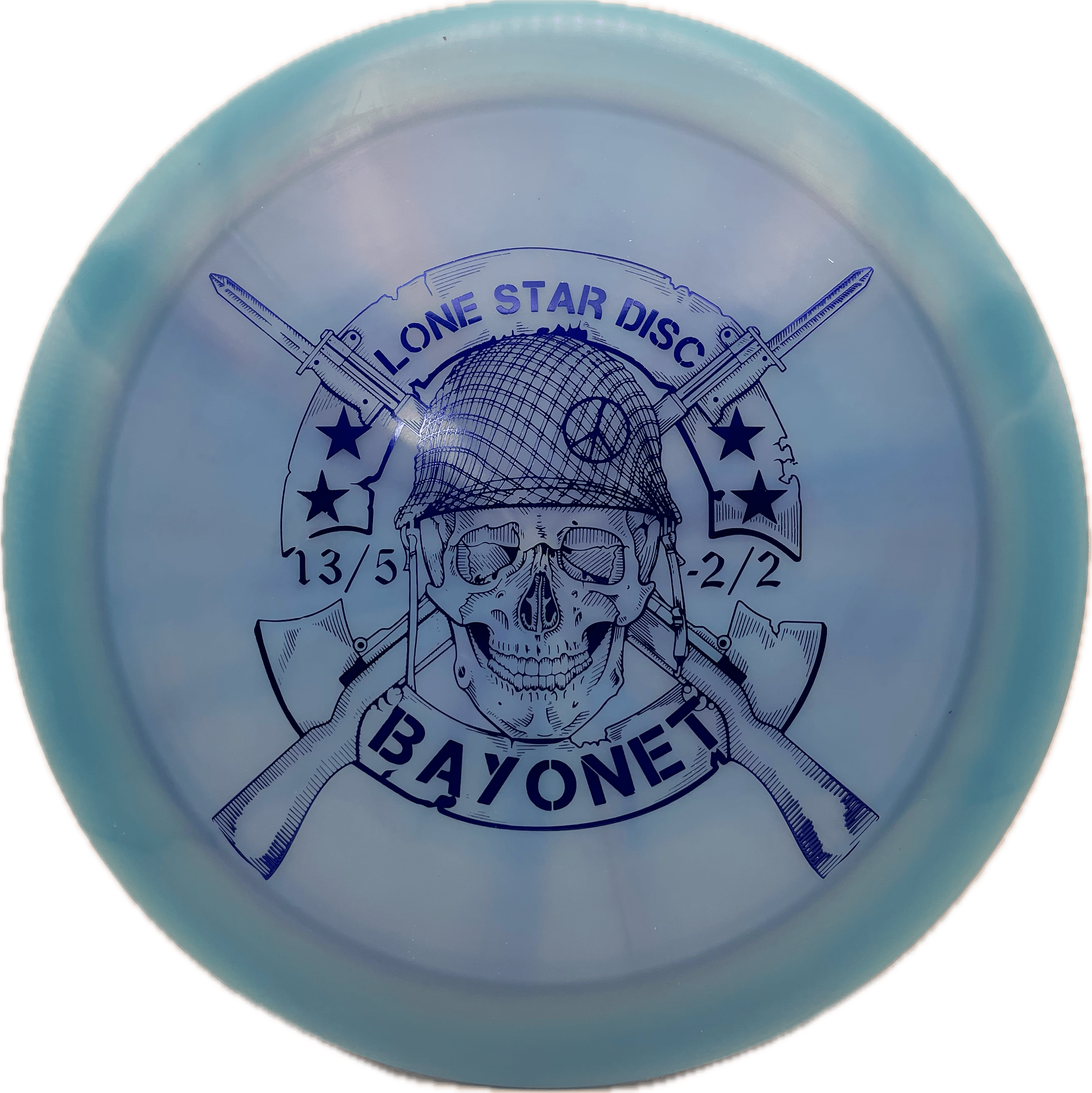 Lone Star Discs Disc Lone Star Bayonet, Alpha, 172, Blue, Blue Metallic