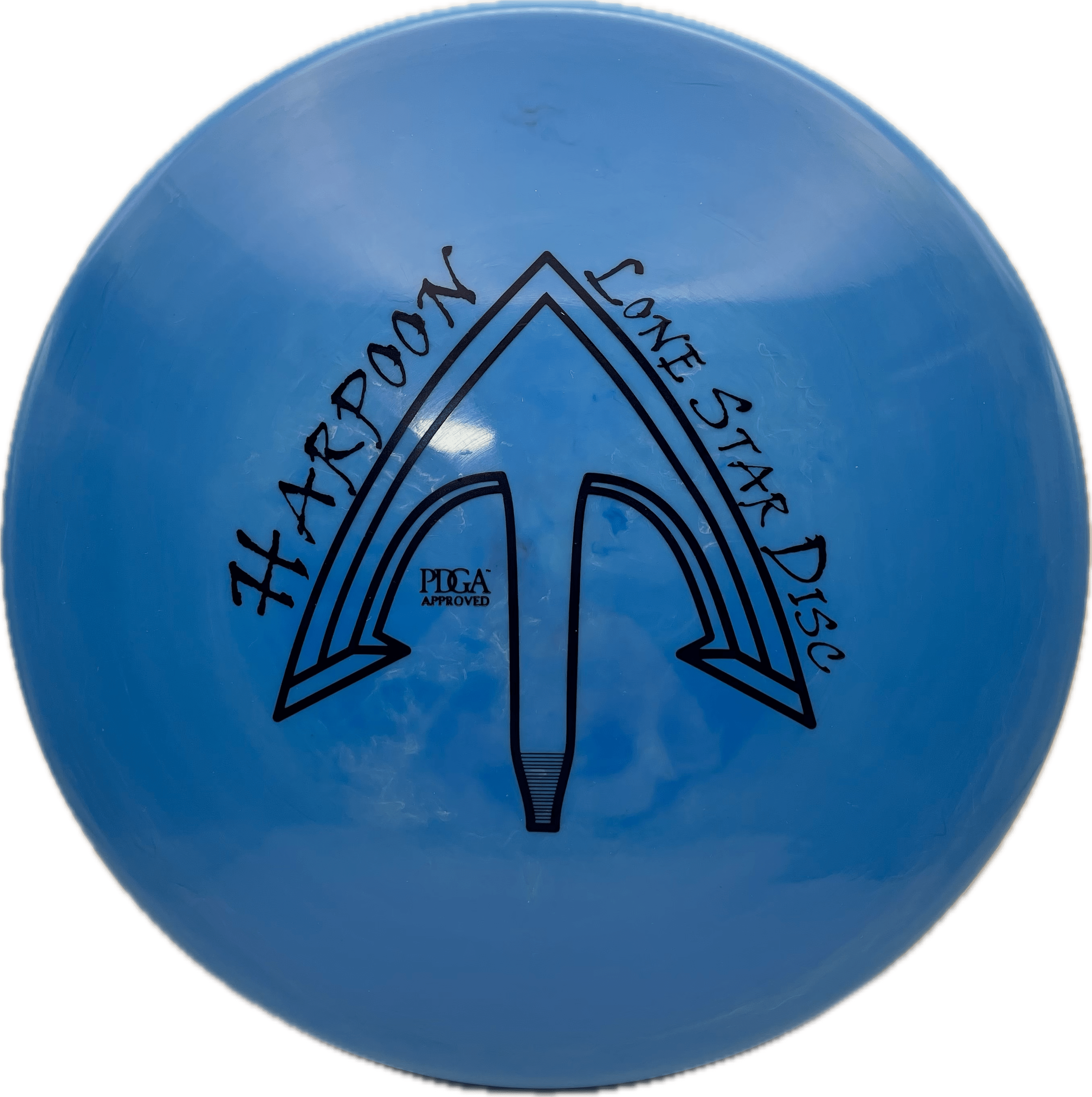 Lone Star Discs Disc Lone Star Harpoon, Alpha, 175, Blue, Black Matte