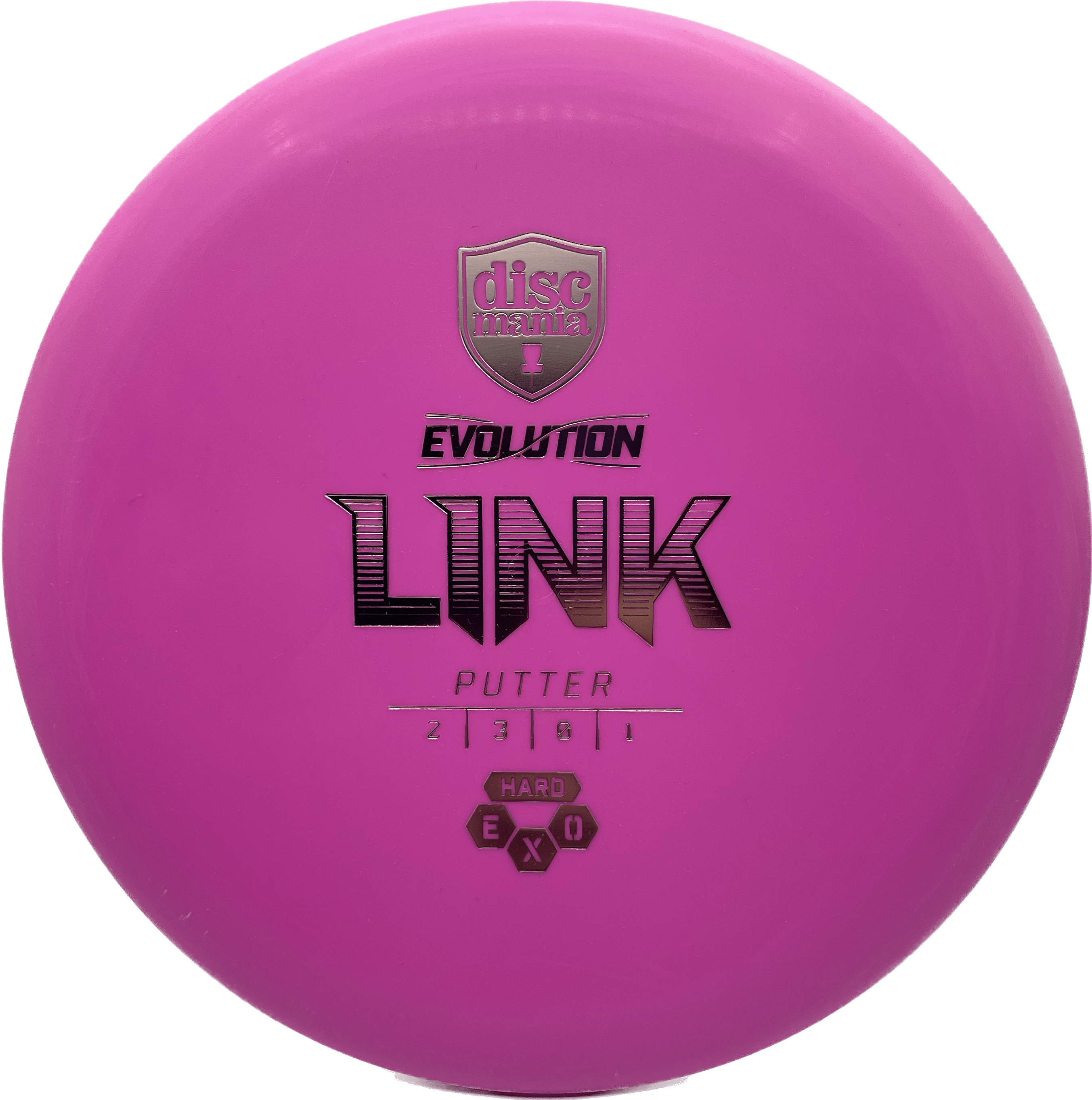 Overthrow Disc Golf Disc Hard Exo - 171-175 - Pink - Mixed