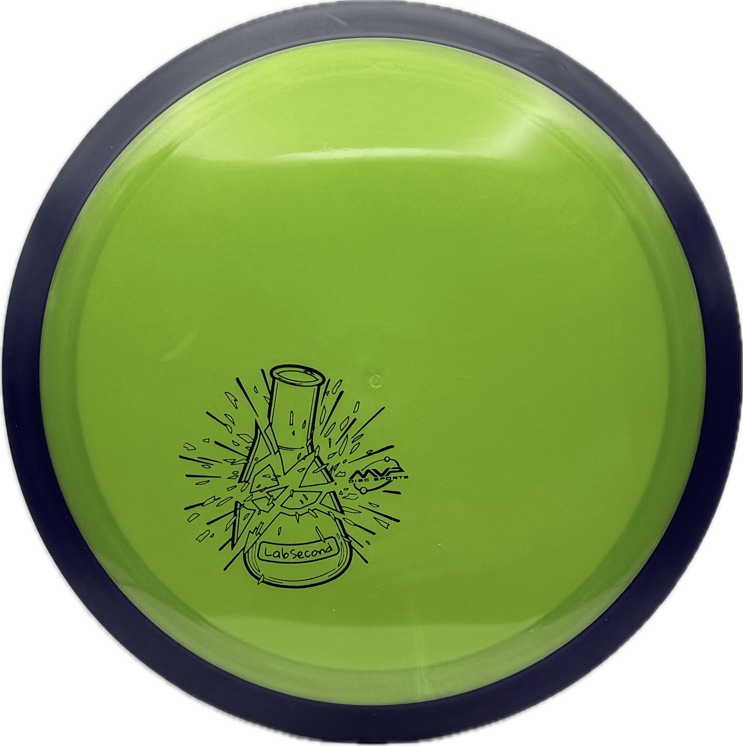 Overthrow Disc Golf Disc MVP Photon, Plasma, 166, Green, Lab Second
