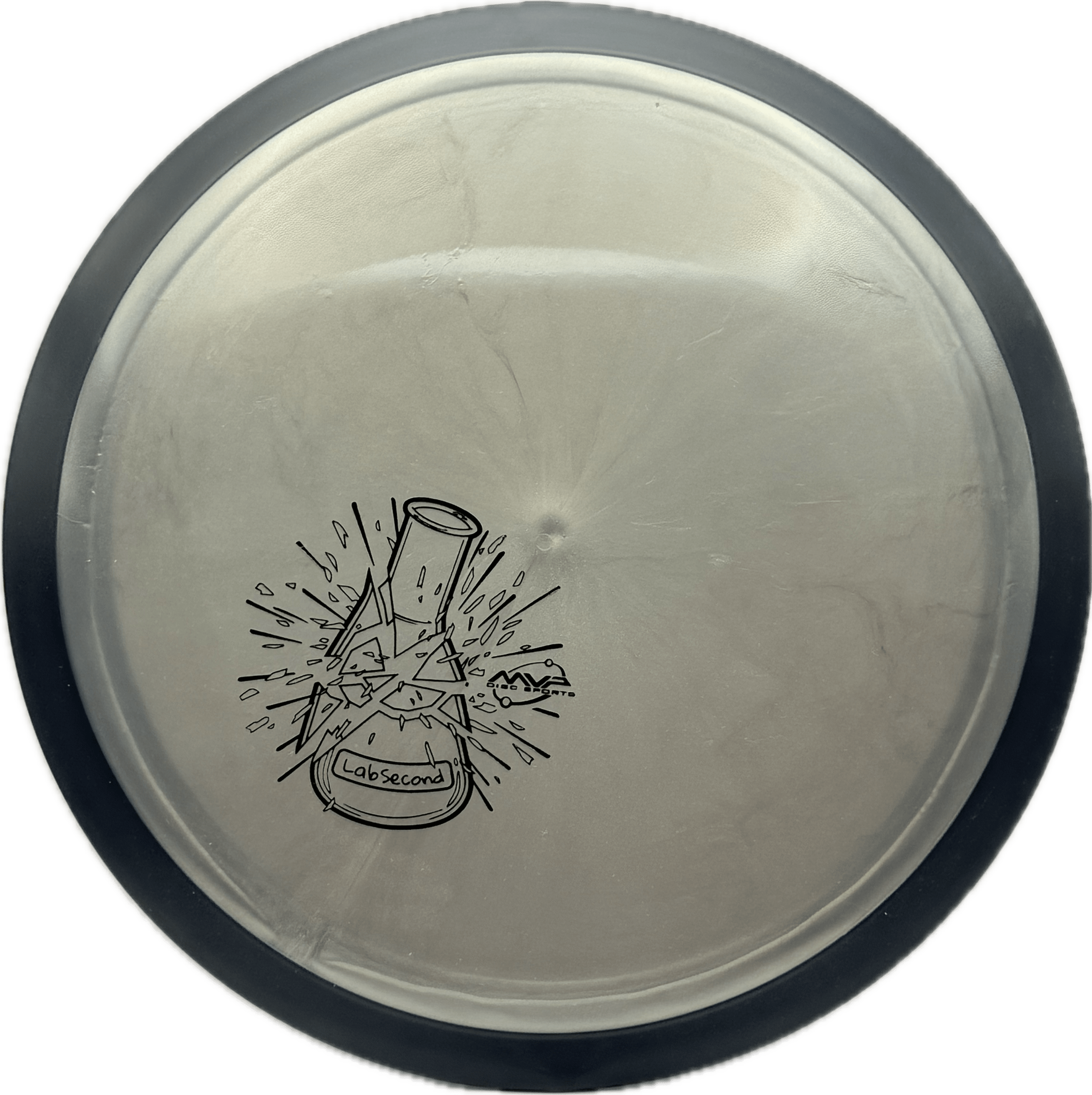 Overthrow Disc Golf Disc MVP Photon, Plasma, 169, Grey, Lab Second