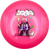 Overthrow Disc Golf Disc Pink 172-174 OT Custom Clash Steady Soda