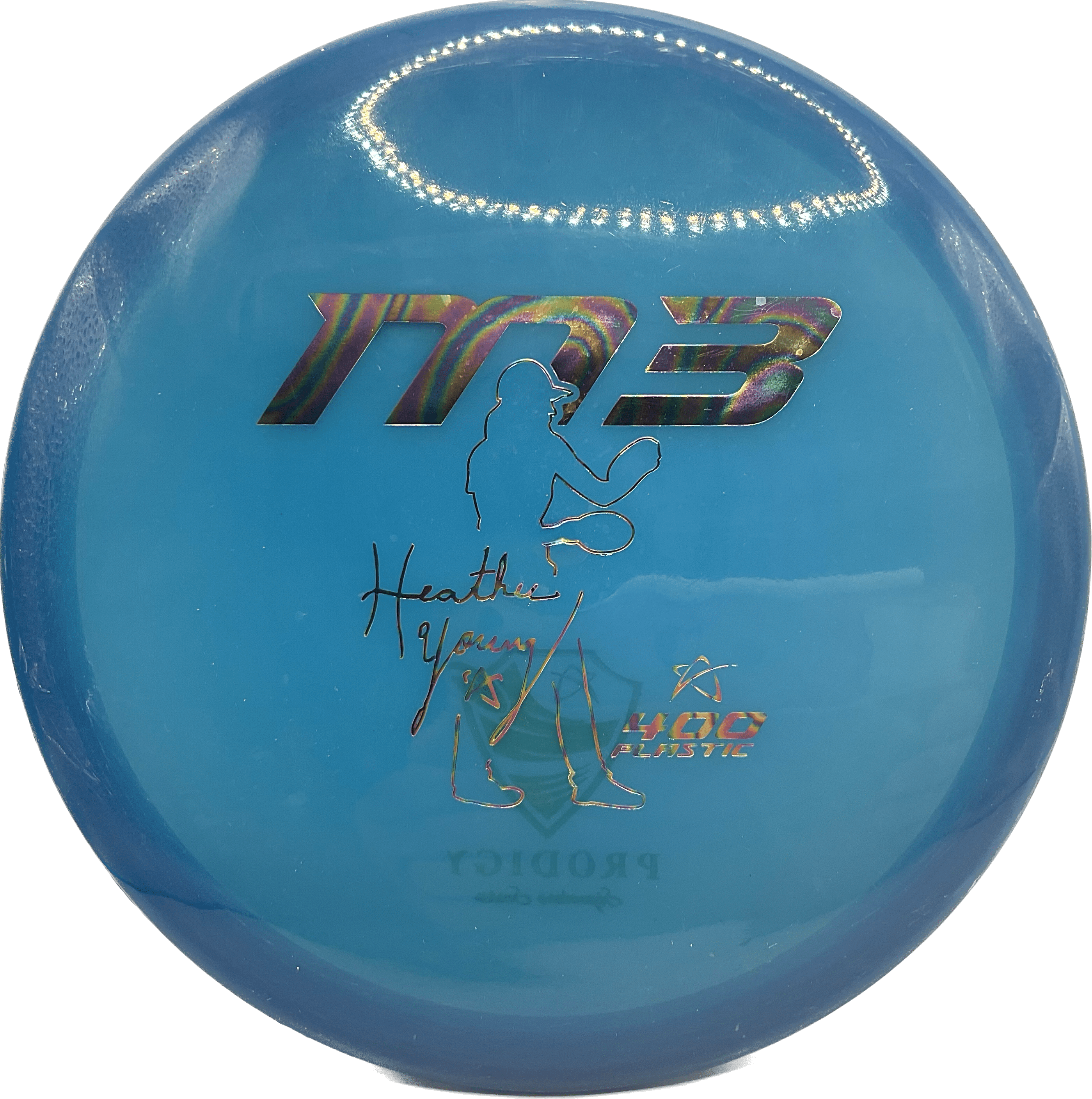 Overthrow Disc Golf Disc Prodigy M3, 400, 176+, Blue, Oil Slick