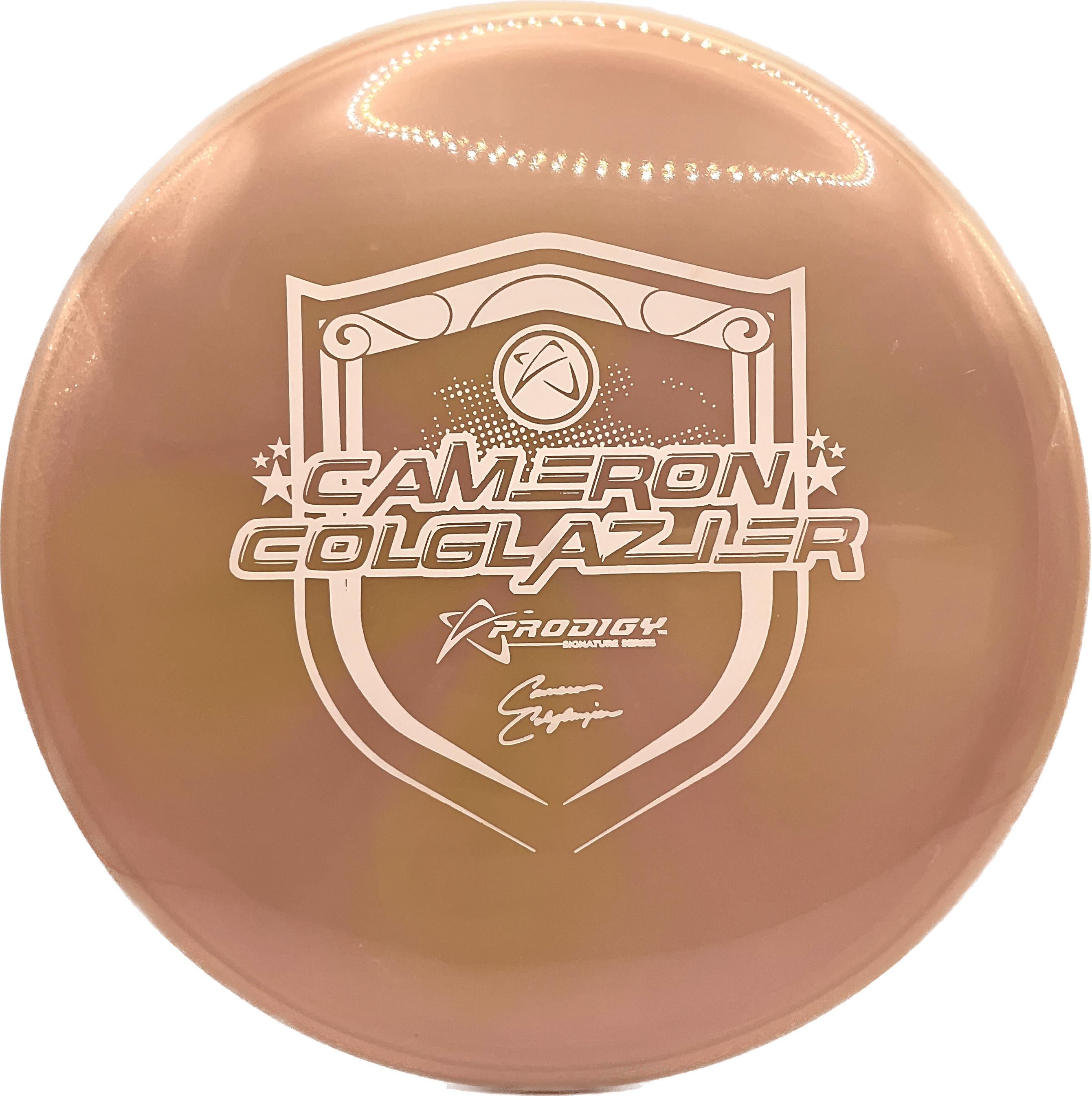 Overthrow Disc Golf Disc Prodigy M3, 500, 176-179, Tan, White Matte