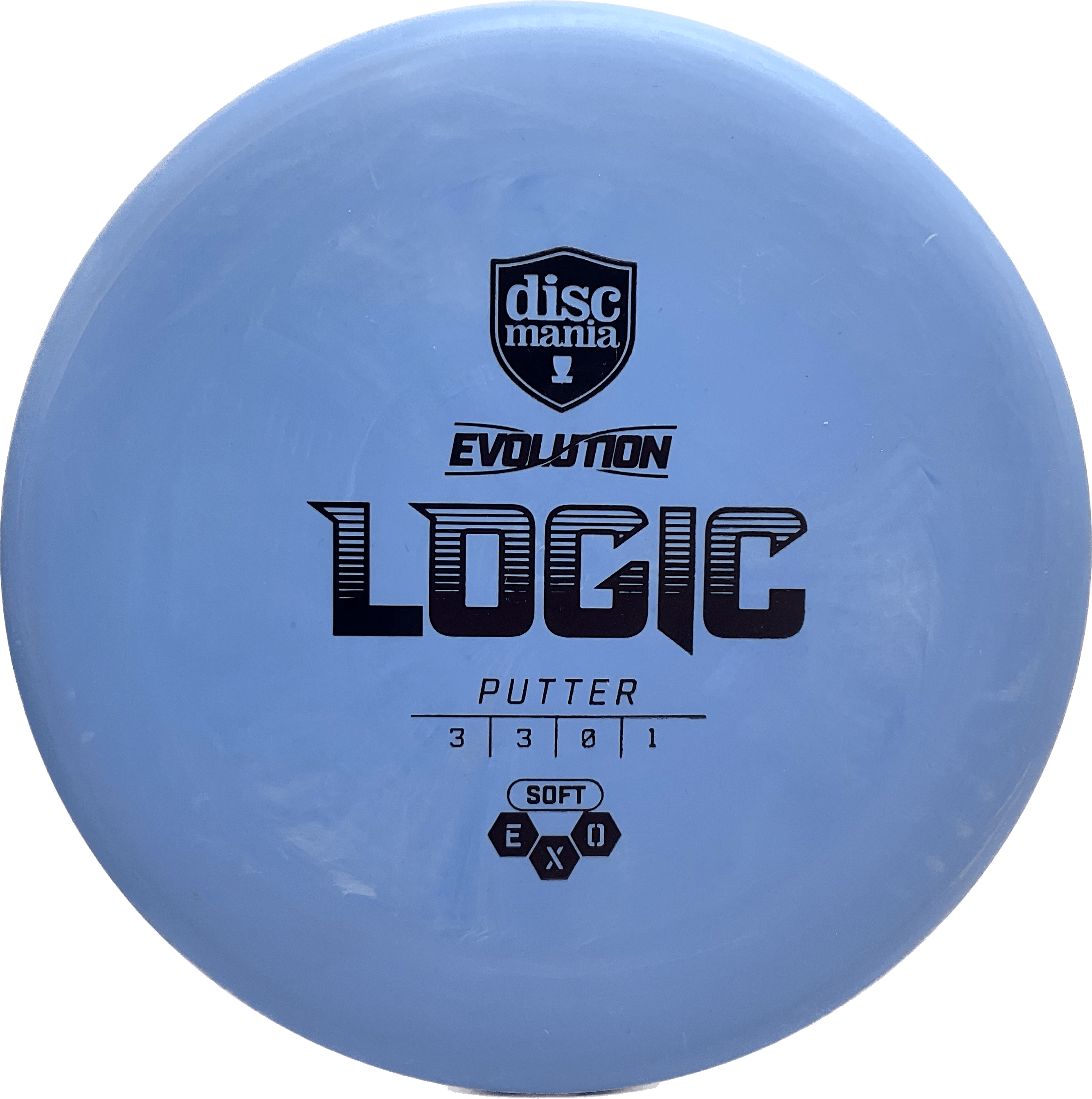 Overthrow Disc Golf Disc Soft Exo - 171-175 - Blue - Mixed