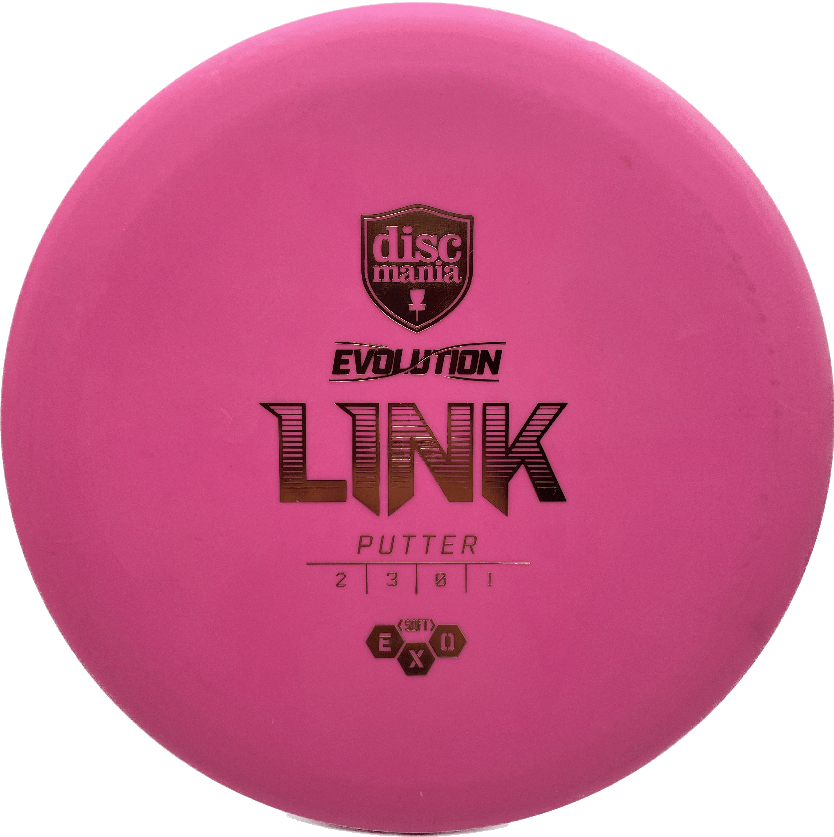Overthrow Disc Golf Disc Soft Exo - 171-175 - Pink - Mixed