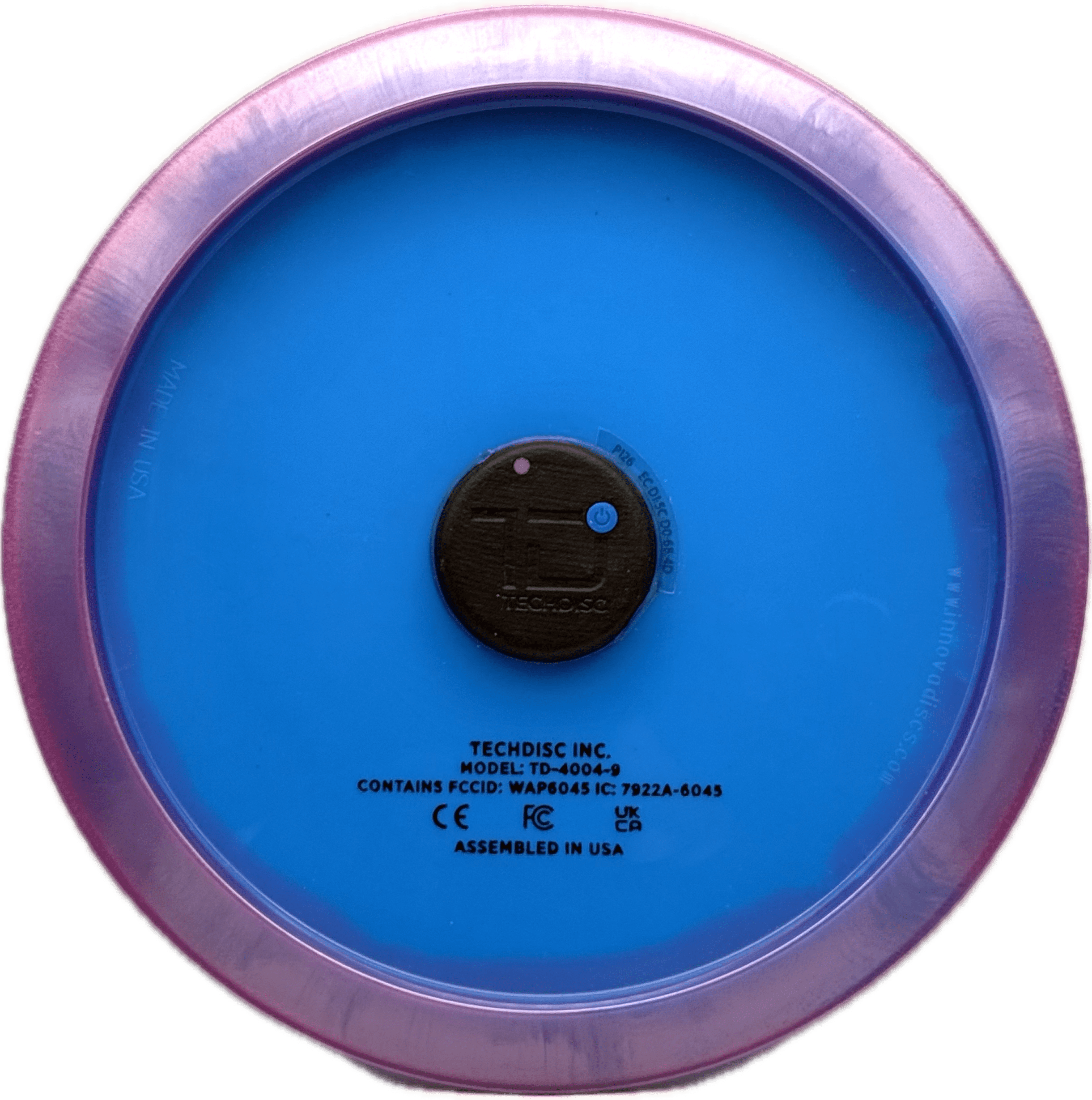 Overthrow Disc Golf Disc TechDisc Fairway Driver, Innova Teebird, Blue/Purple