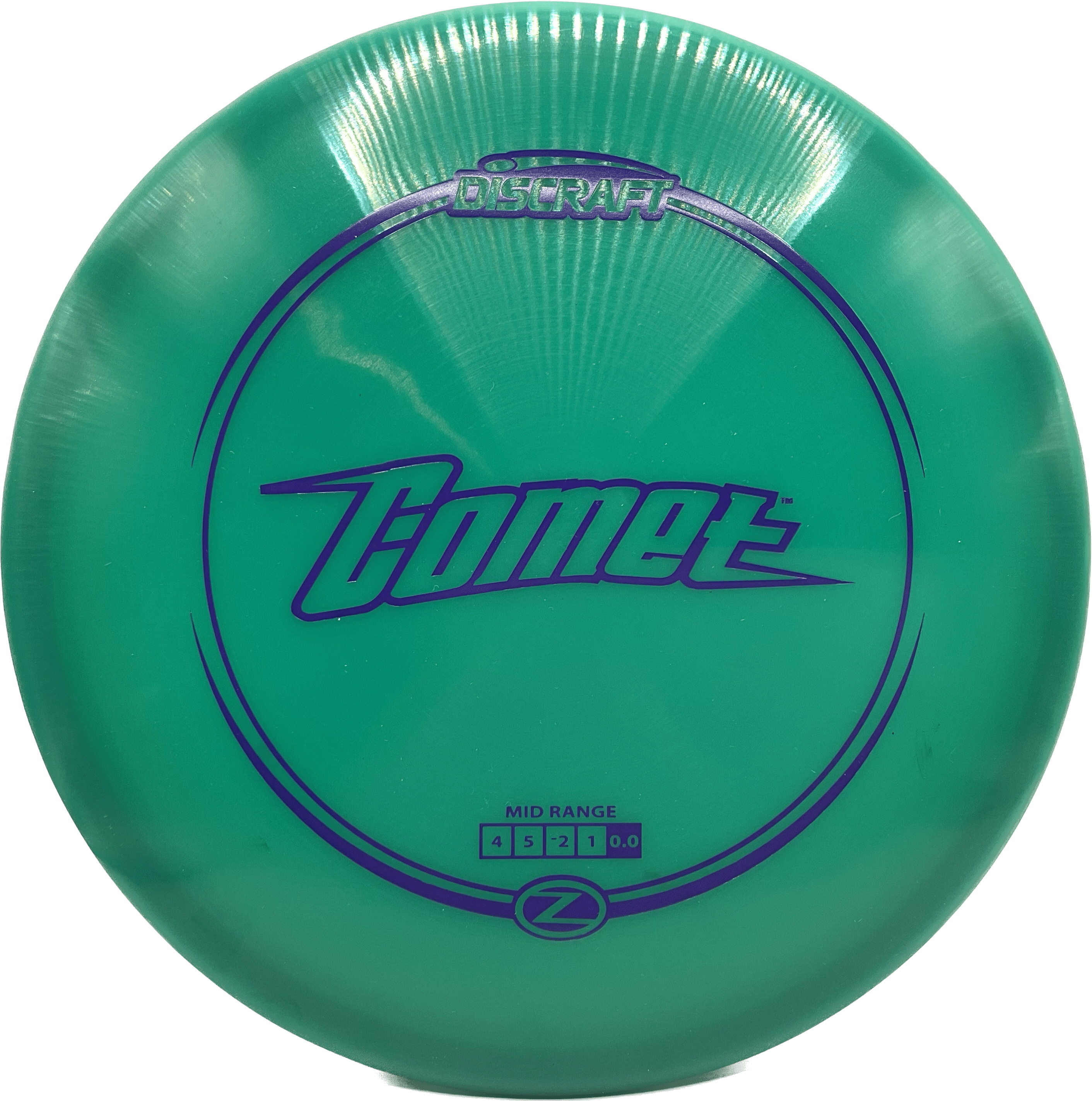 Overthrow Disc Golf Disc Z - 175-176 - Dark Teal - Blue Matte